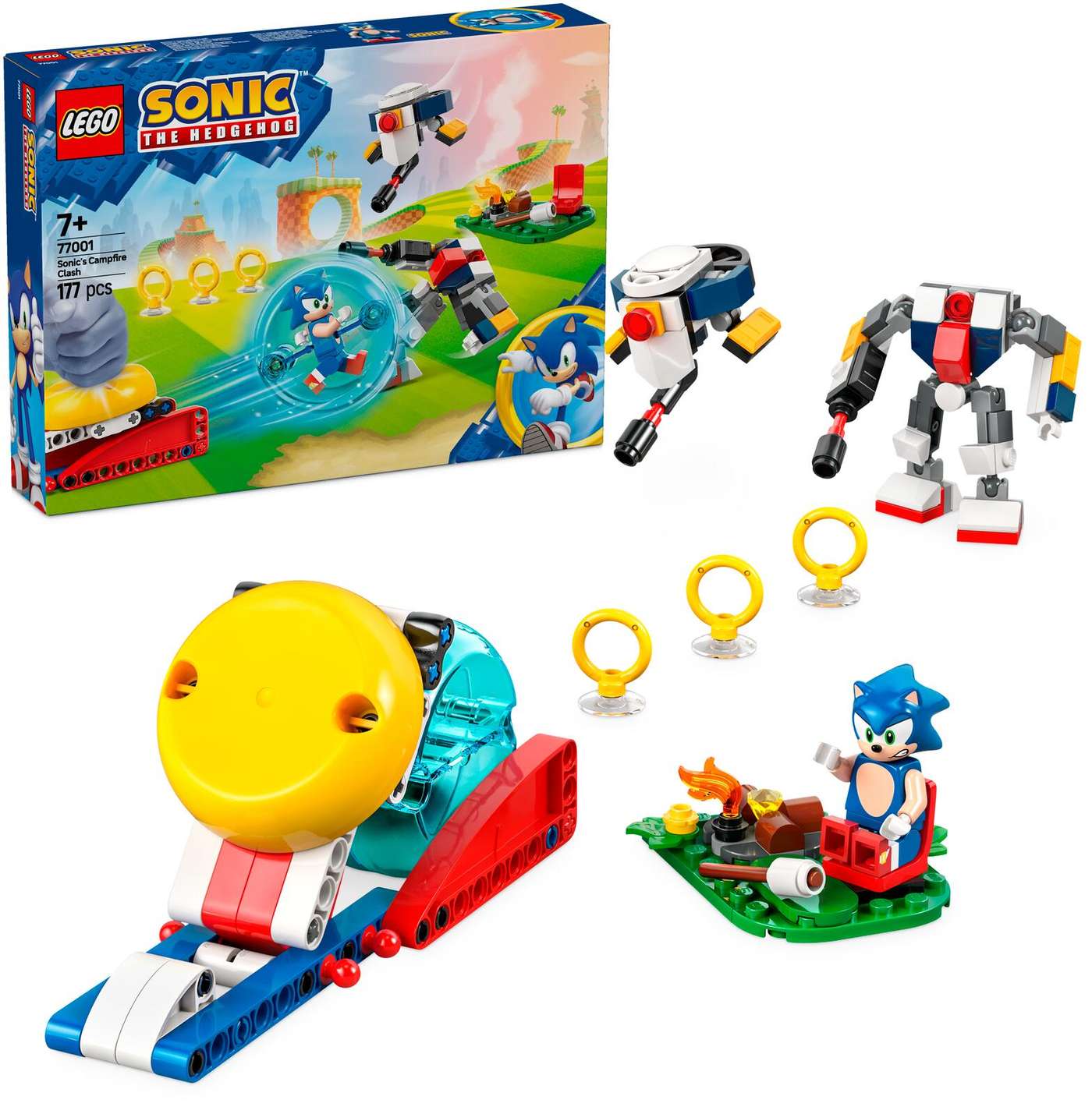 LEGO® Sonic 77001 Соник и схватка у костра