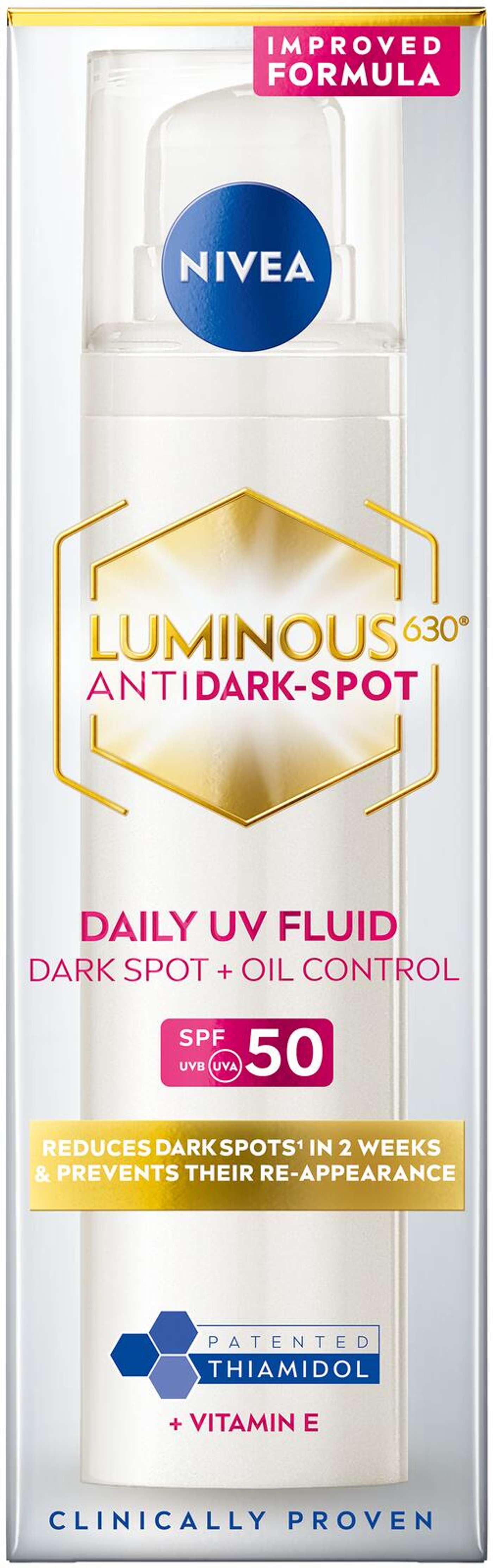 NIVEA 40 мл Cellular Luminous630 Дневной флюид против темных пятен sk 50 дневной крем