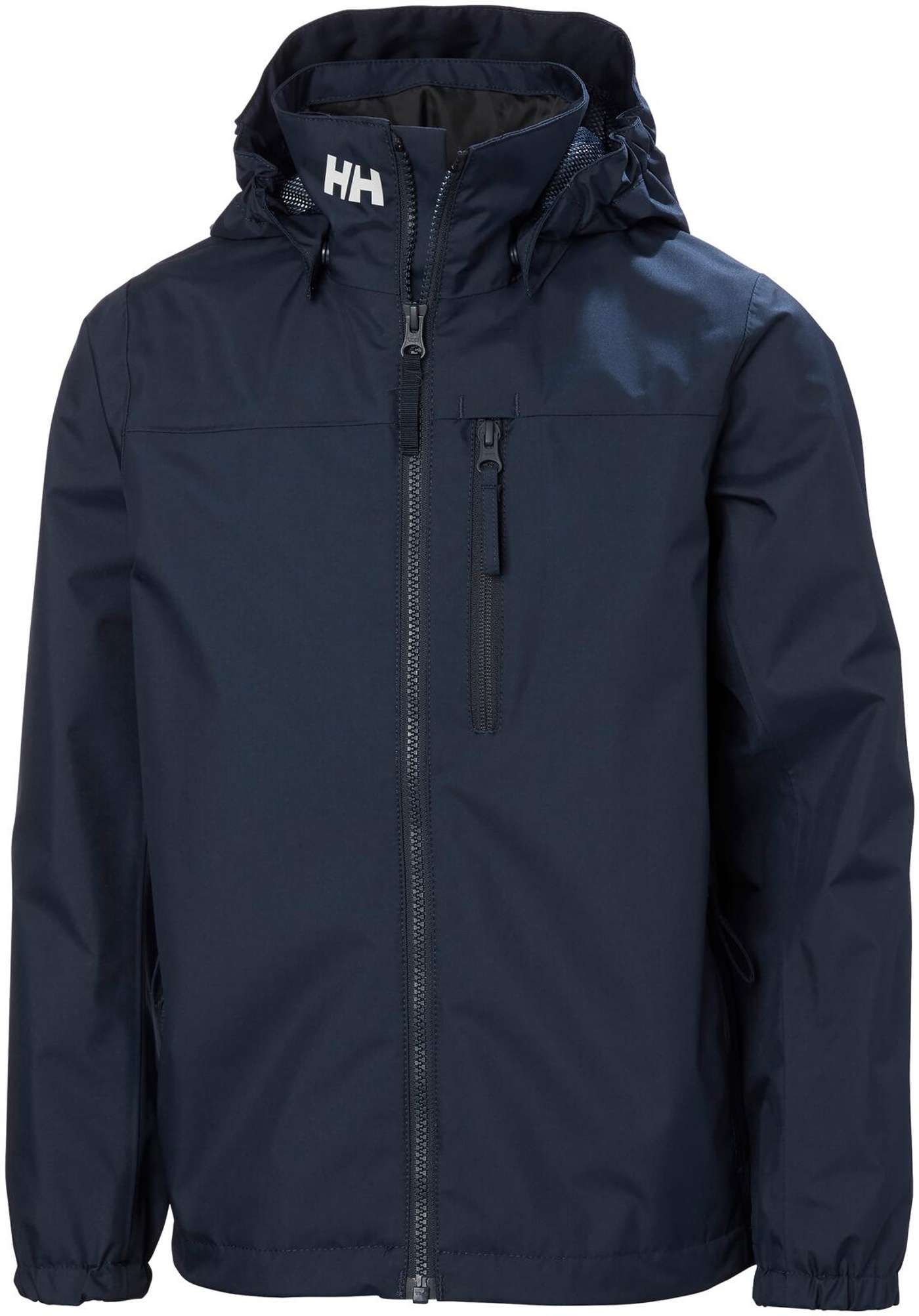 Молодежная куртка Helly Hansen Crew Hooded 41813 (размер 140, цвет Военно-морской)