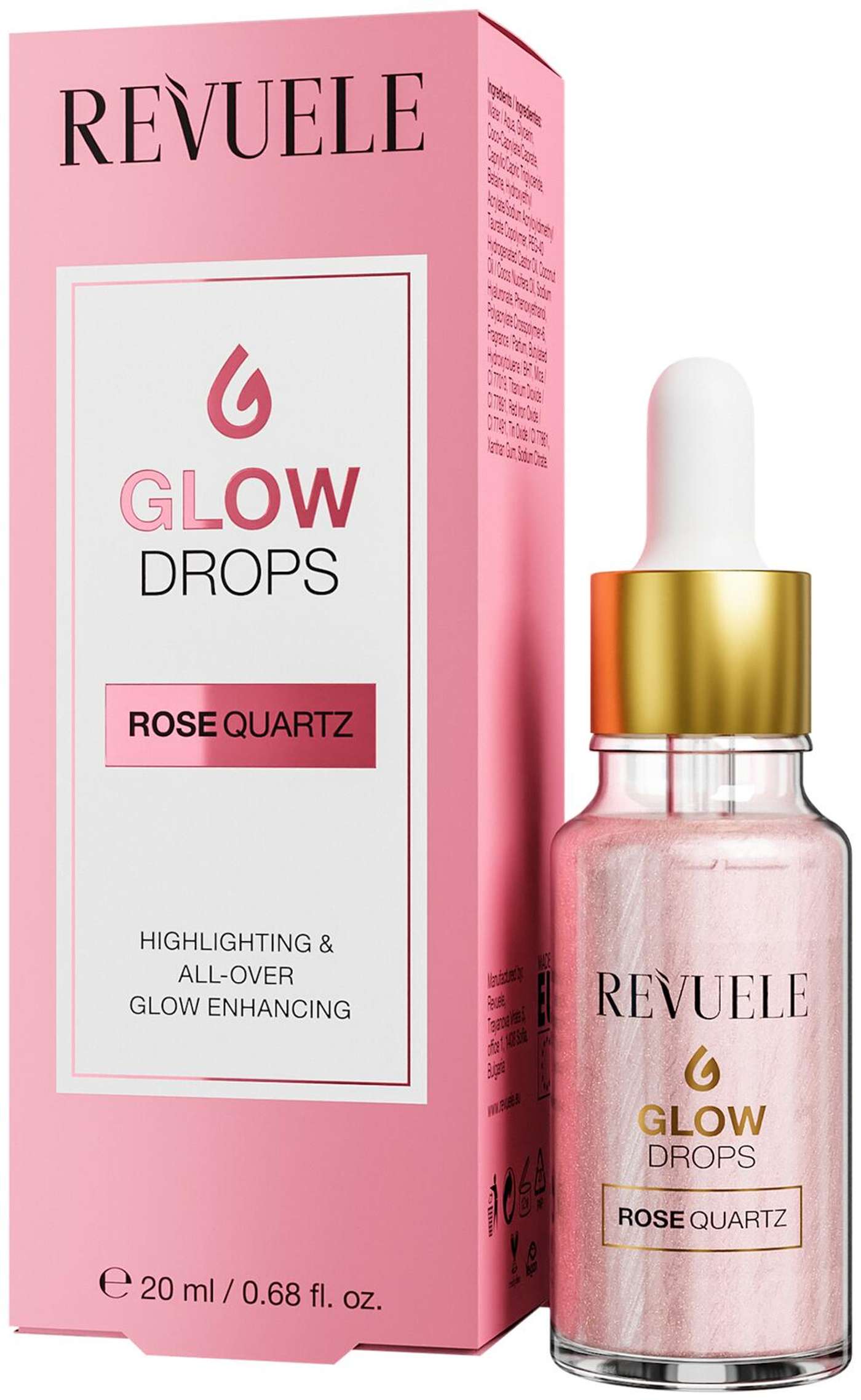 Revuele Glow Drops Розовый кварц 20 мл