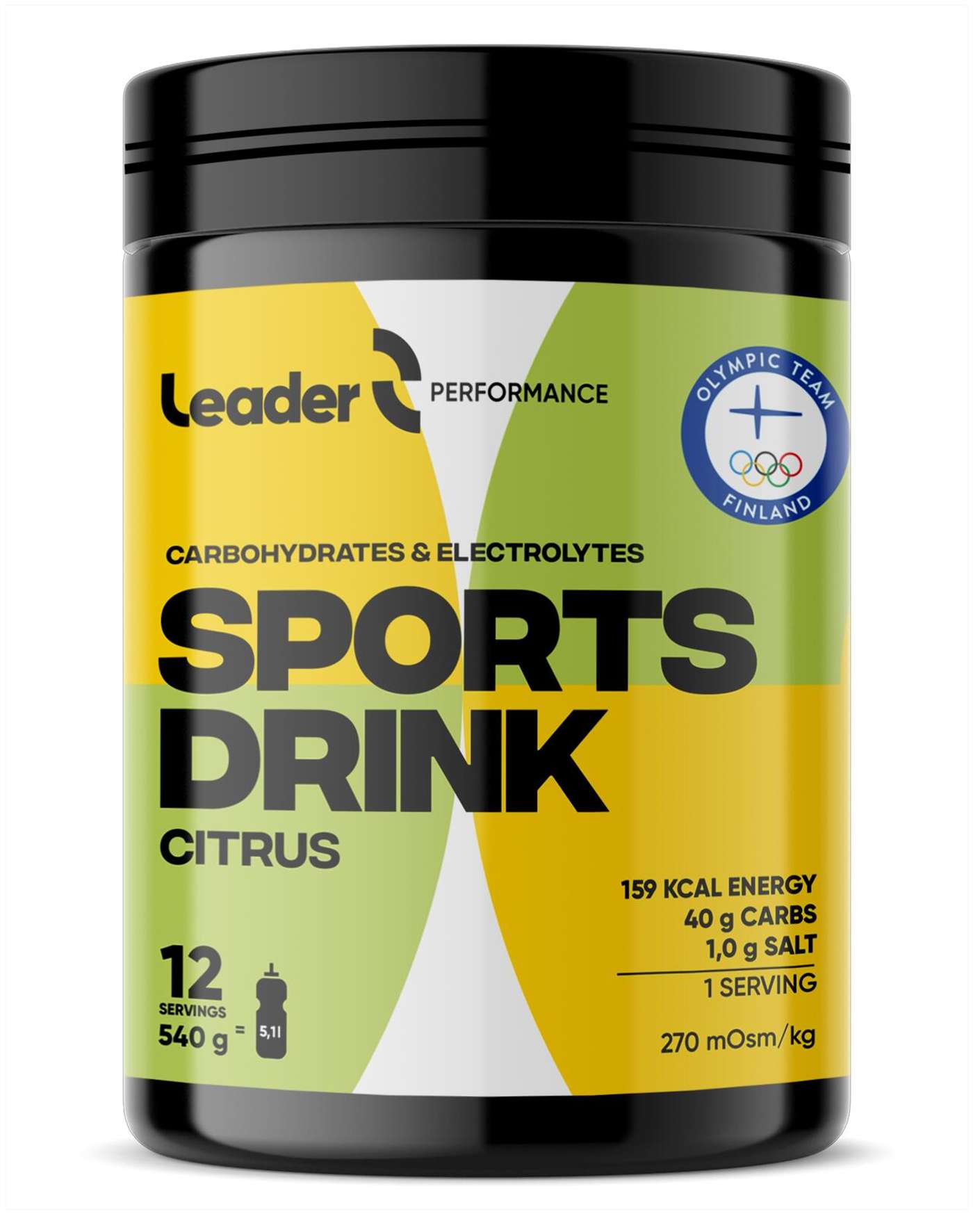 Спортивный напиток Leader Performance Sports Drink порошок со вкусом цитрусовых 540г