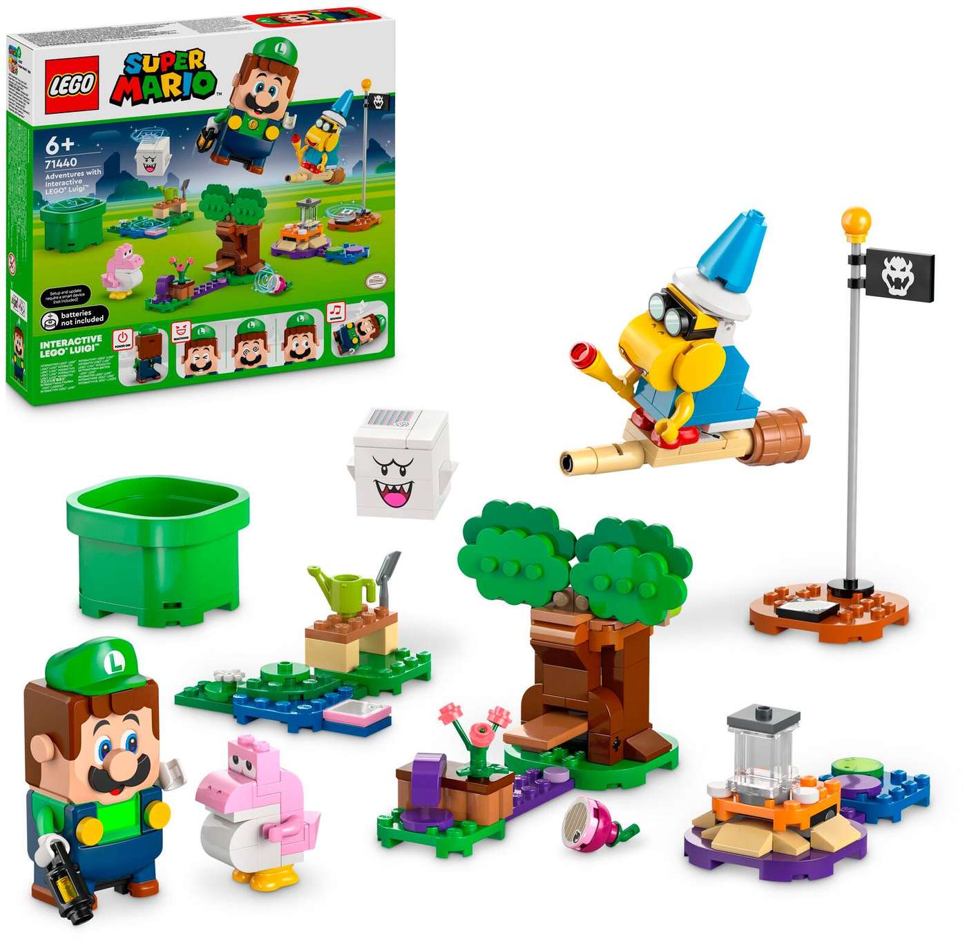 LEGO® Super Mario™ 71440 - Приключения интерактивного персонажа LEGO® Luigi™