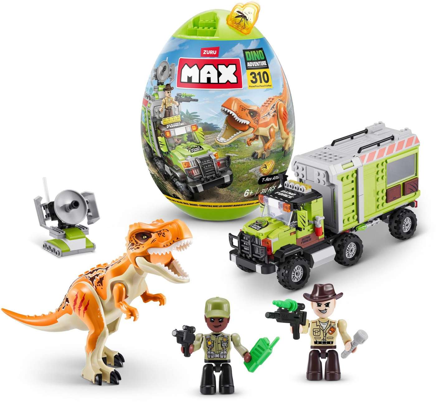 Яйцо Max Build Dino Adventure S1 310 возвращается