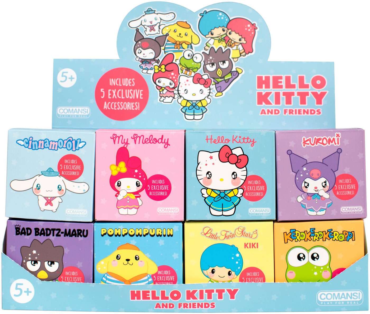 Коллекционные фигурки Hello Kitty & Friends, ассортимент