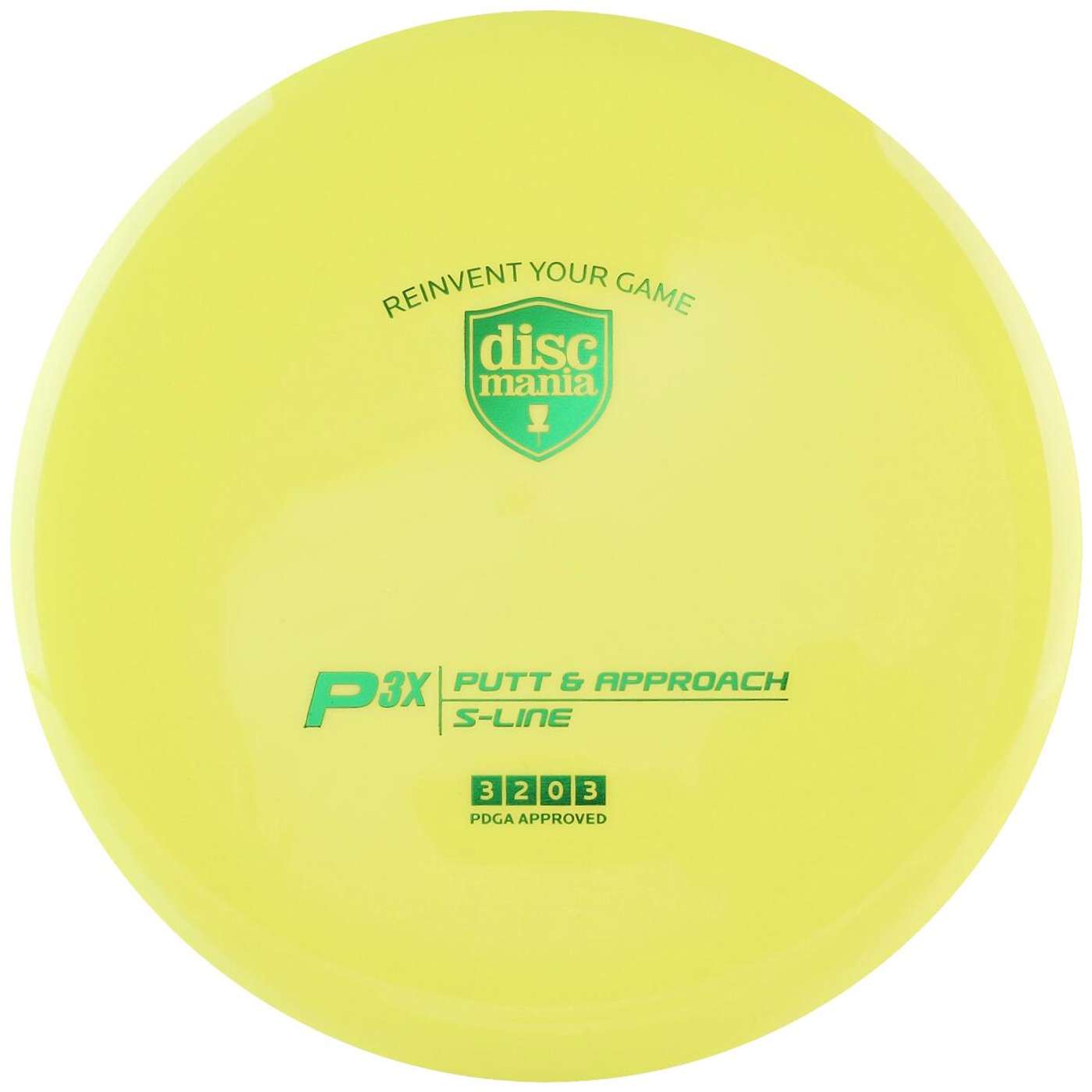 Паттер Discmania S-line P3X Желтый (цвет Желтый)