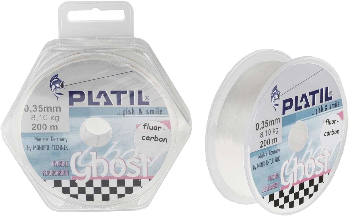 Флюорокарбоновая леска Platil Ghost 200м - 025мм (цвет Яркий)