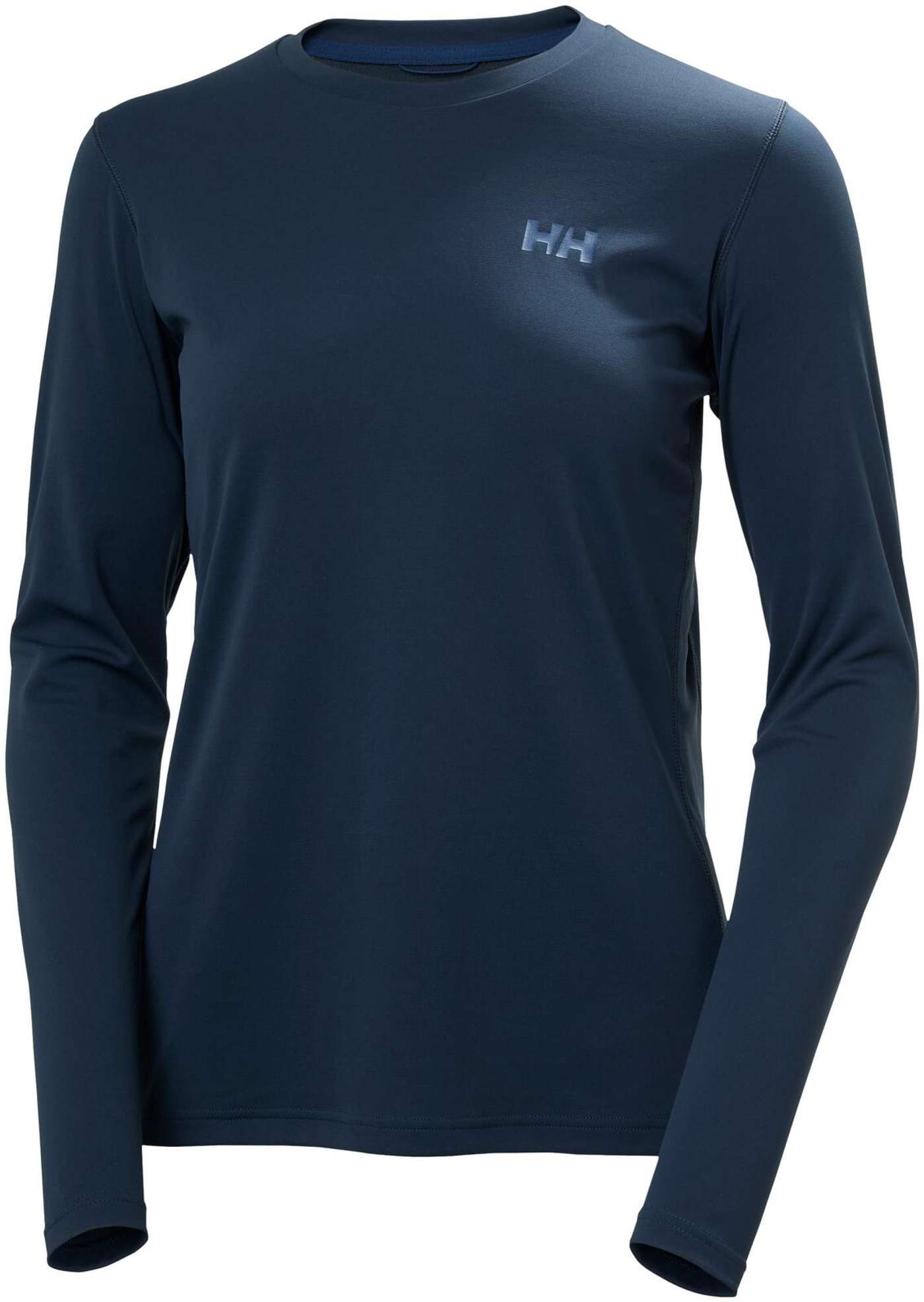 Женская солнцезащитная рубашка Helly Hansen с длинным рукавом WH HH Lifa Active Solen LS 48380 (размер XS, цвет Военно-морской)