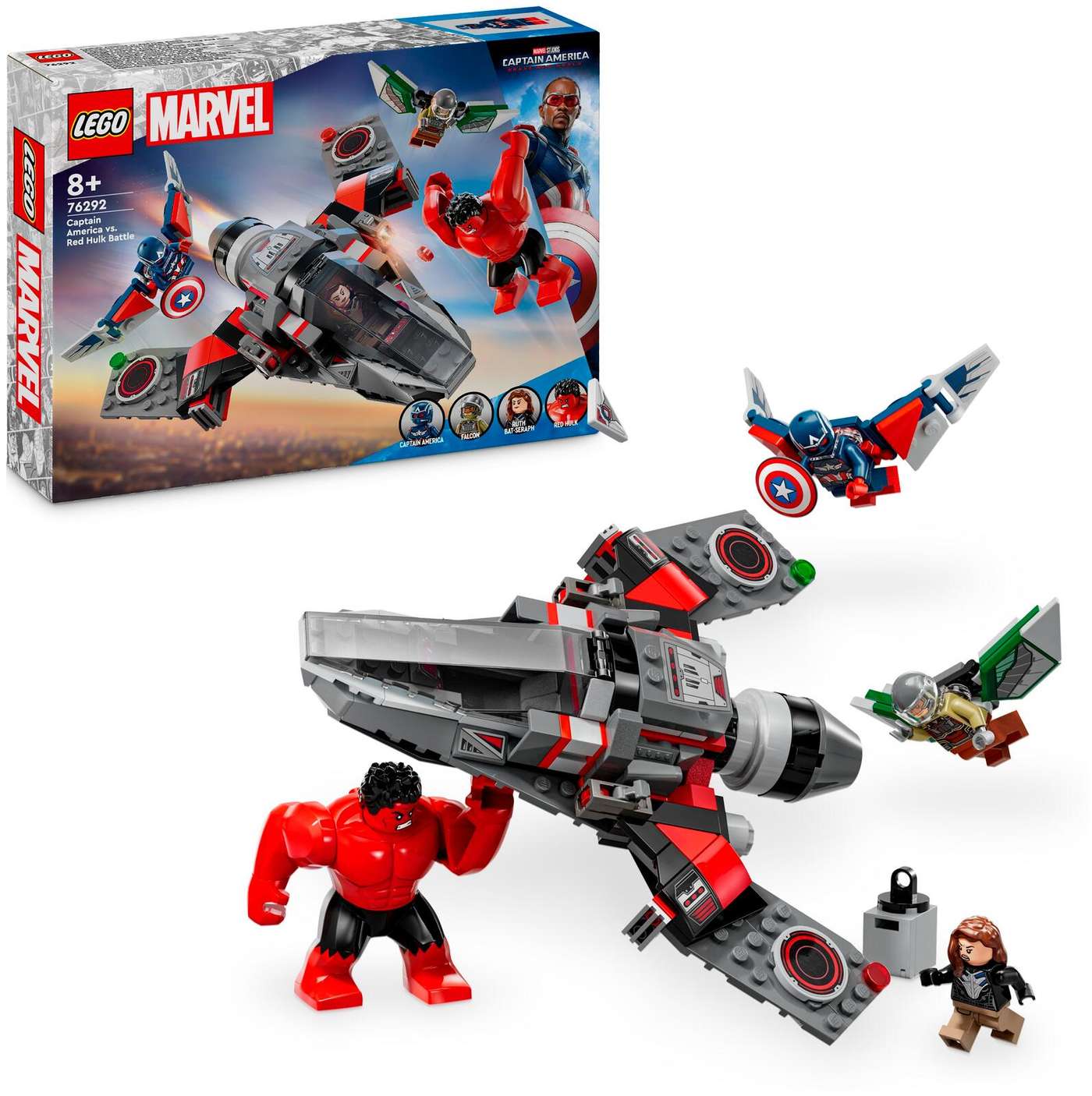 LEGO® Marvel 76292 Капитан Америка и битва Красного Халка