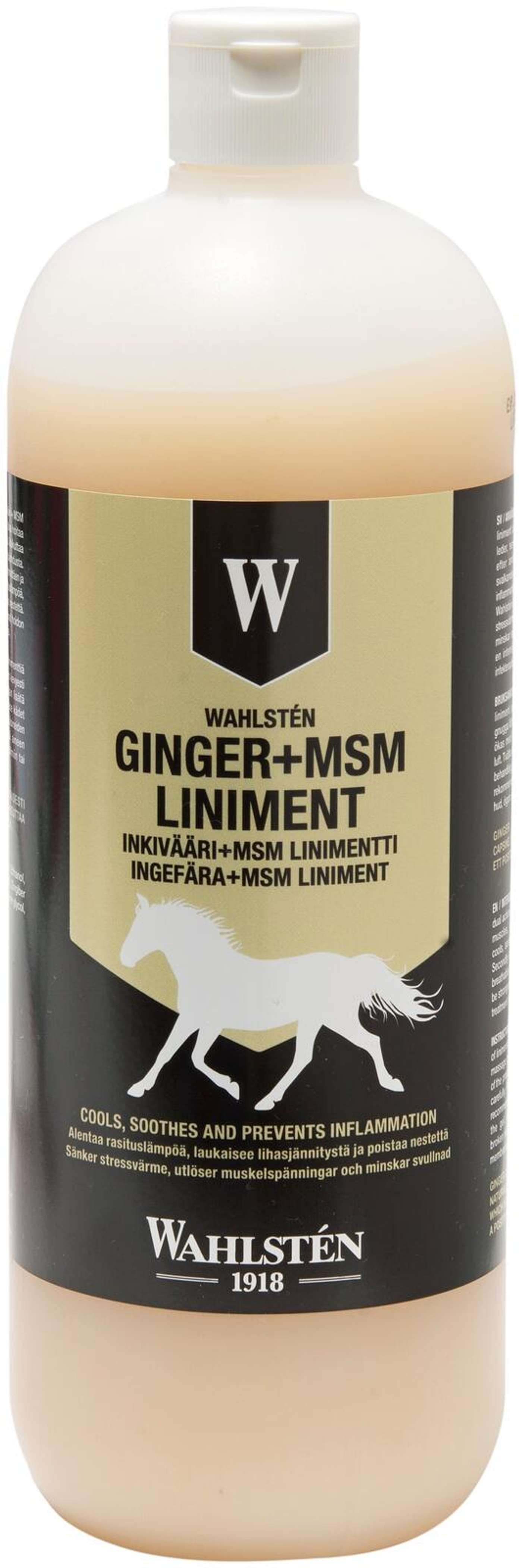 Линимент Wahlsten имбирь + МСМ 1л