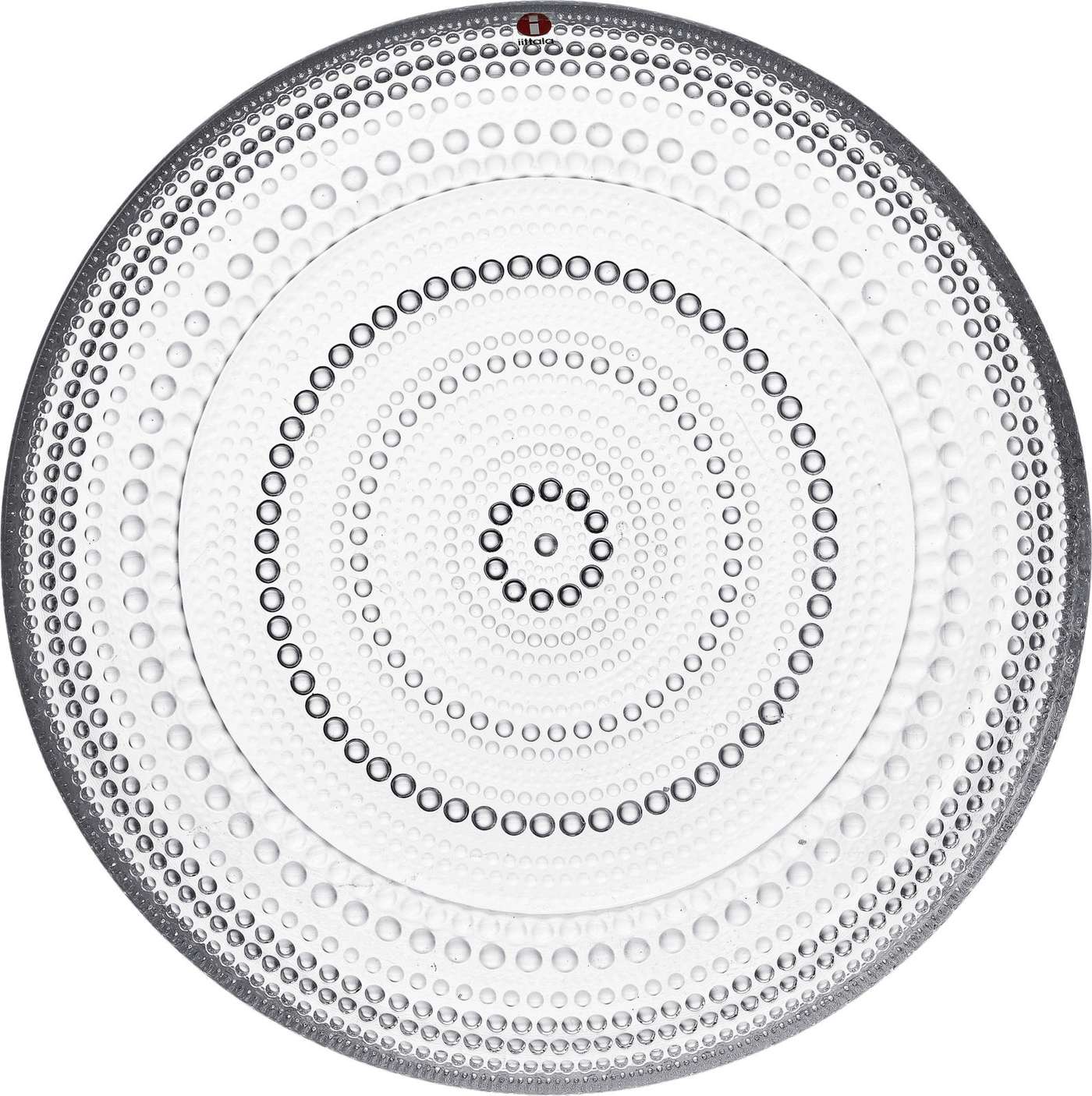 Iittala Lautanen Kastehemli 25см прозрачный (цвет Яркий)