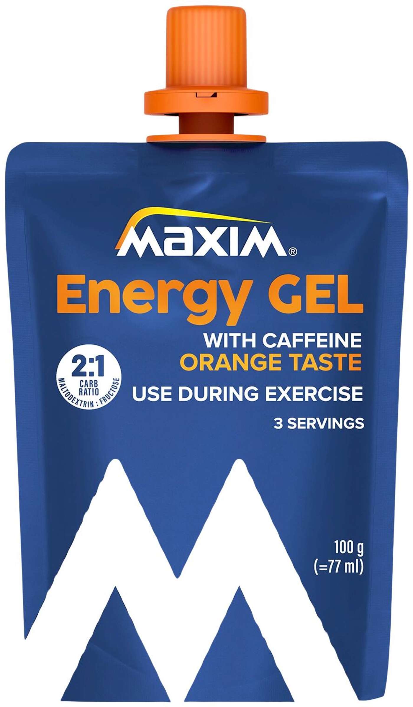 Maxim Energy Gel Гель со вкусом апельсина со вкусом апельсина 100г