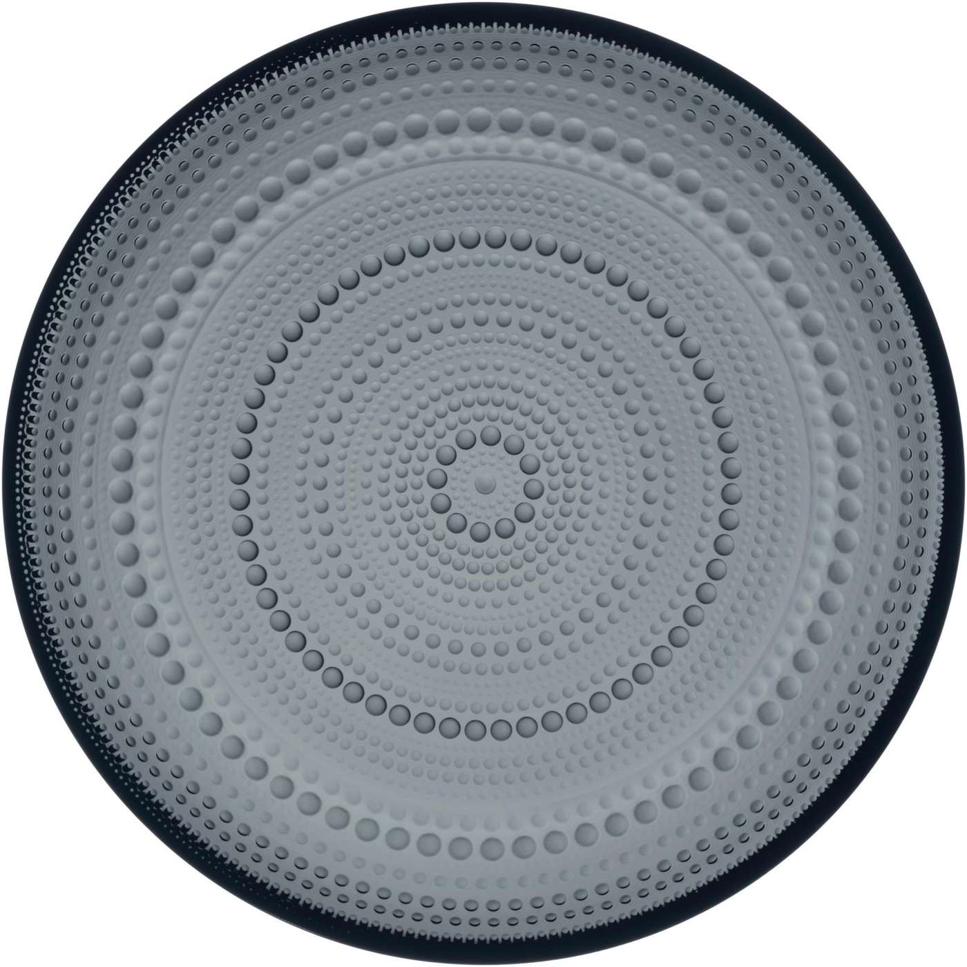 Тарелка Iittala Kastehelmi 248мм темно-серая (цвет Темно-серый)