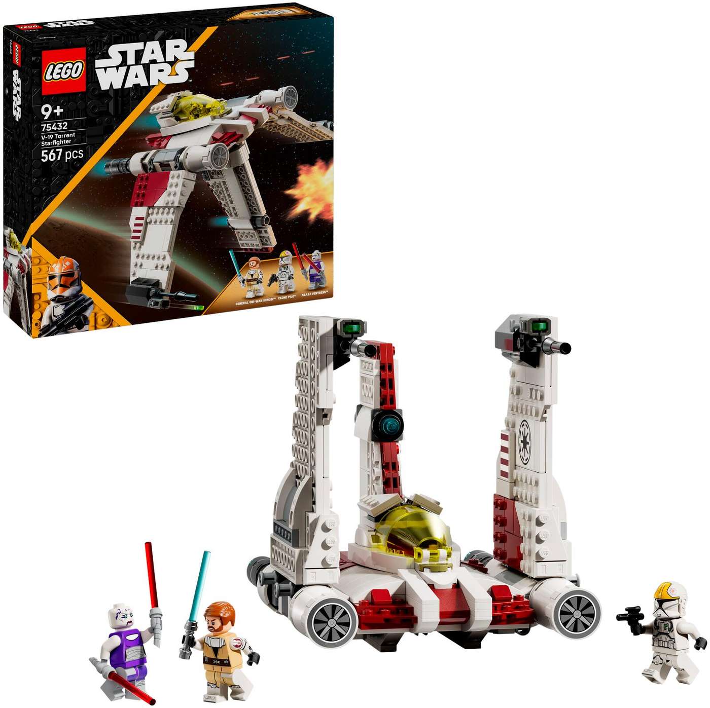 LEGO® Star Wars TM 75432 Звездный истребитель V-19 «Торрент»