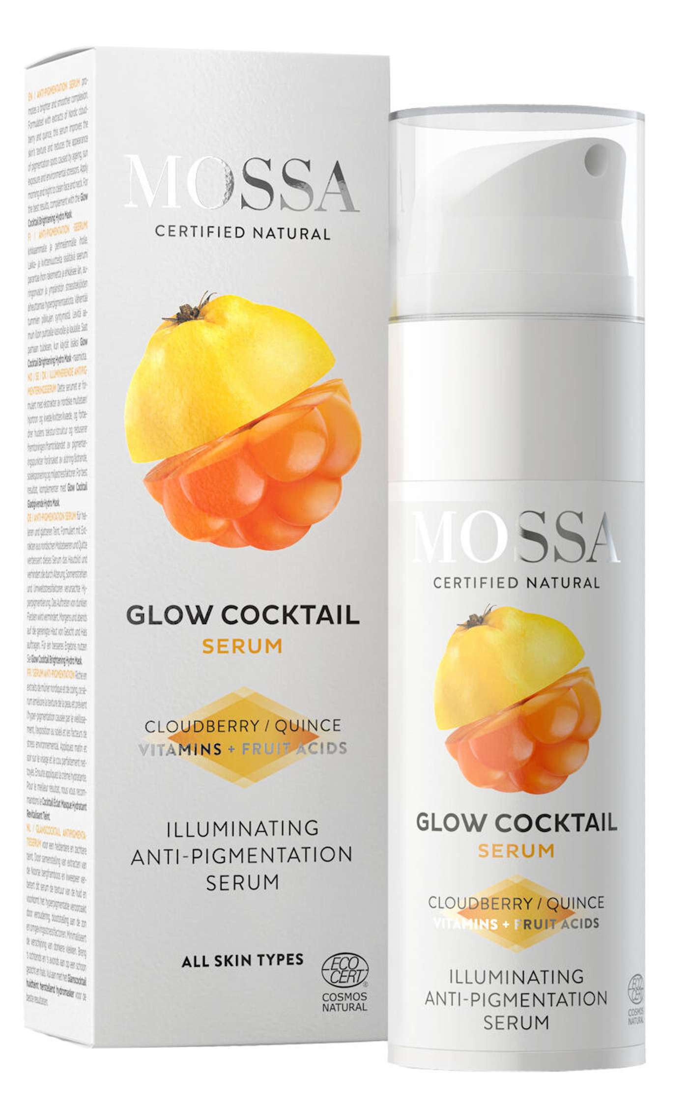 Mossa Glow Cocktail Осветляющая сыворотка 25мл