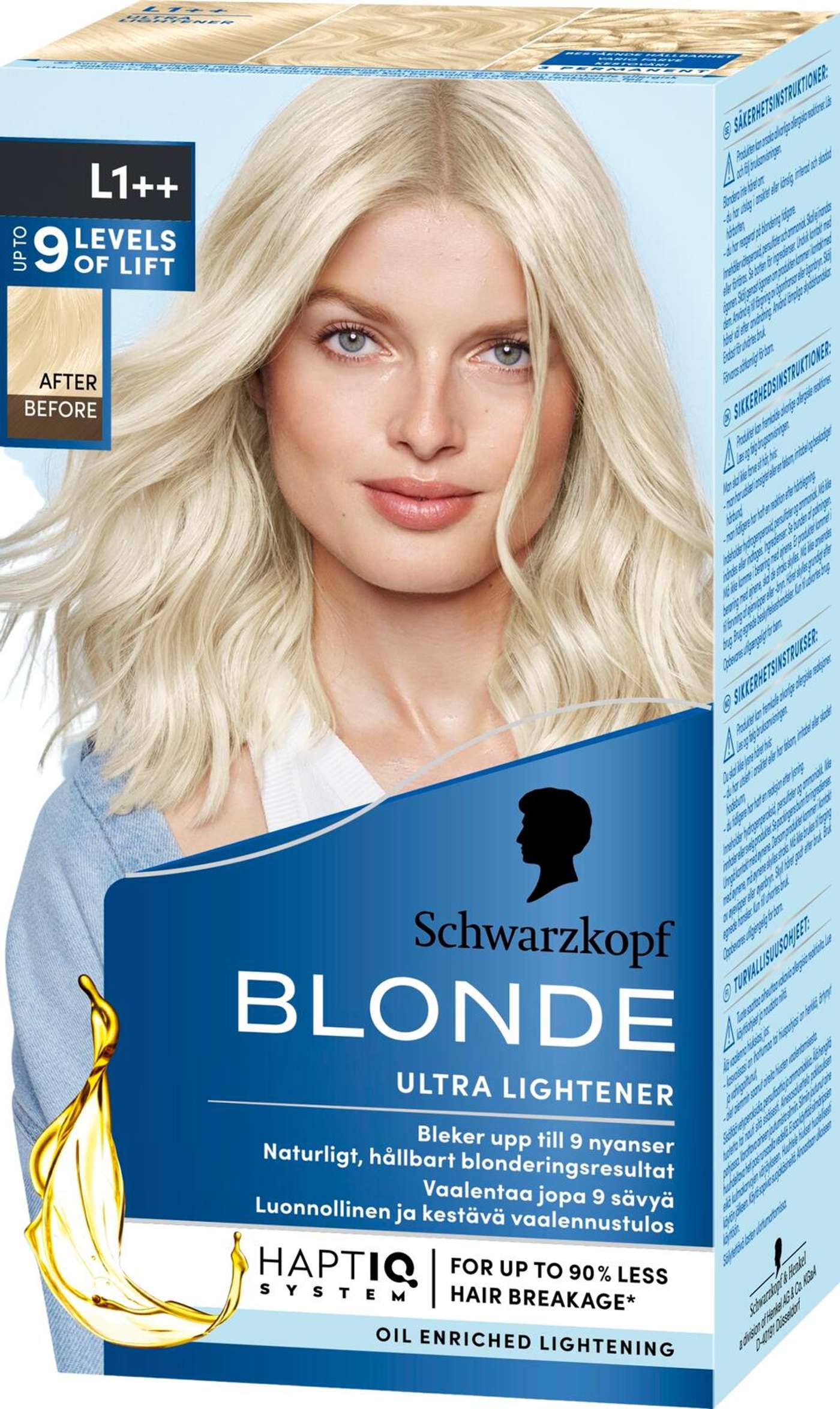 Schwarzkopf Blonde L1 + + Экстремальное осветление (цвет L1 + + Экстрим +)