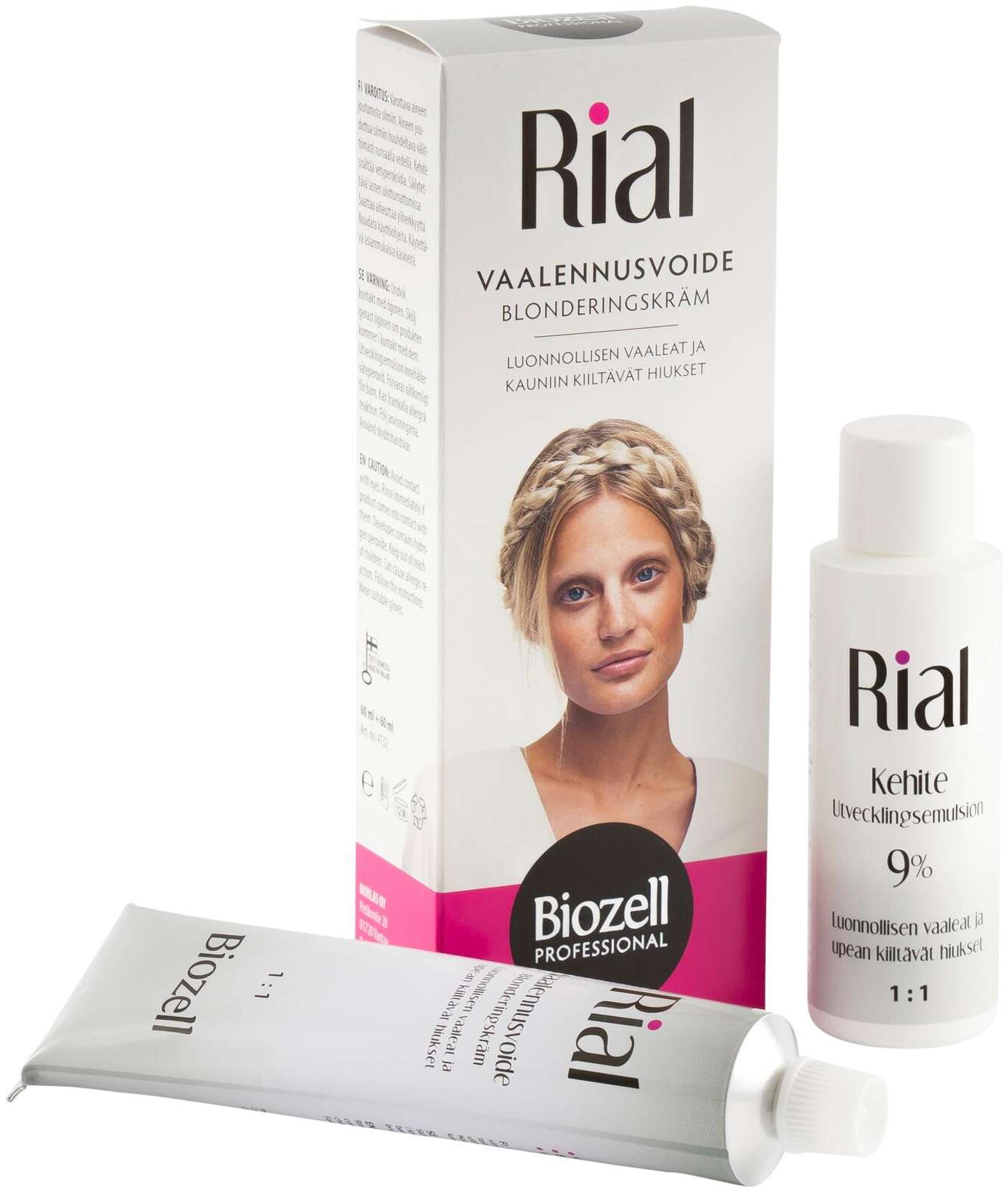 Biozell Professional Rial Осветляющий крем 60мл