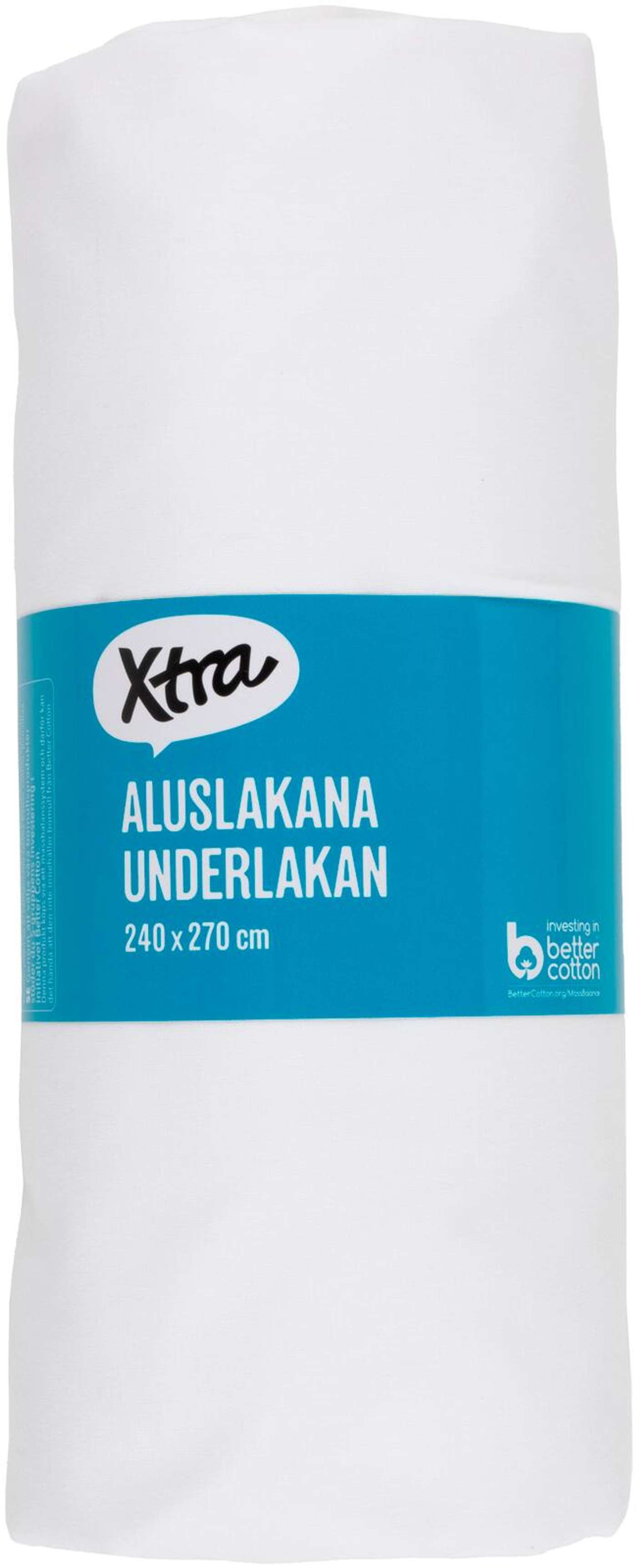 Простыня Xtra Uni 240х270 см, белый (цвет Белый)