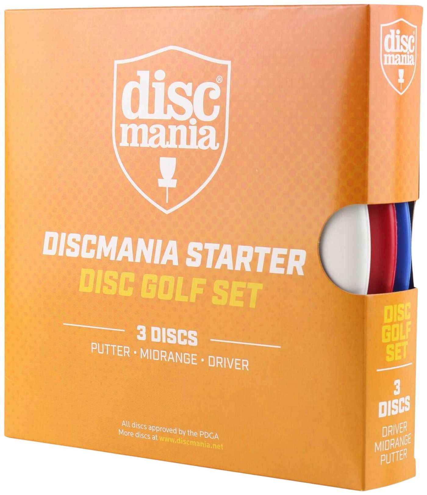 Стартовый набор Discmania Frisbeegolf с 3 дисками