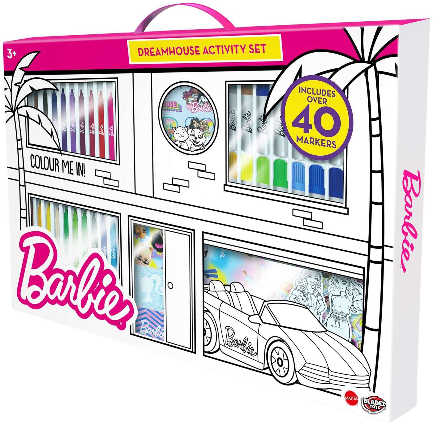 Деревянный набор раскрасок Bladez Toyz Barbie Dreamhouse