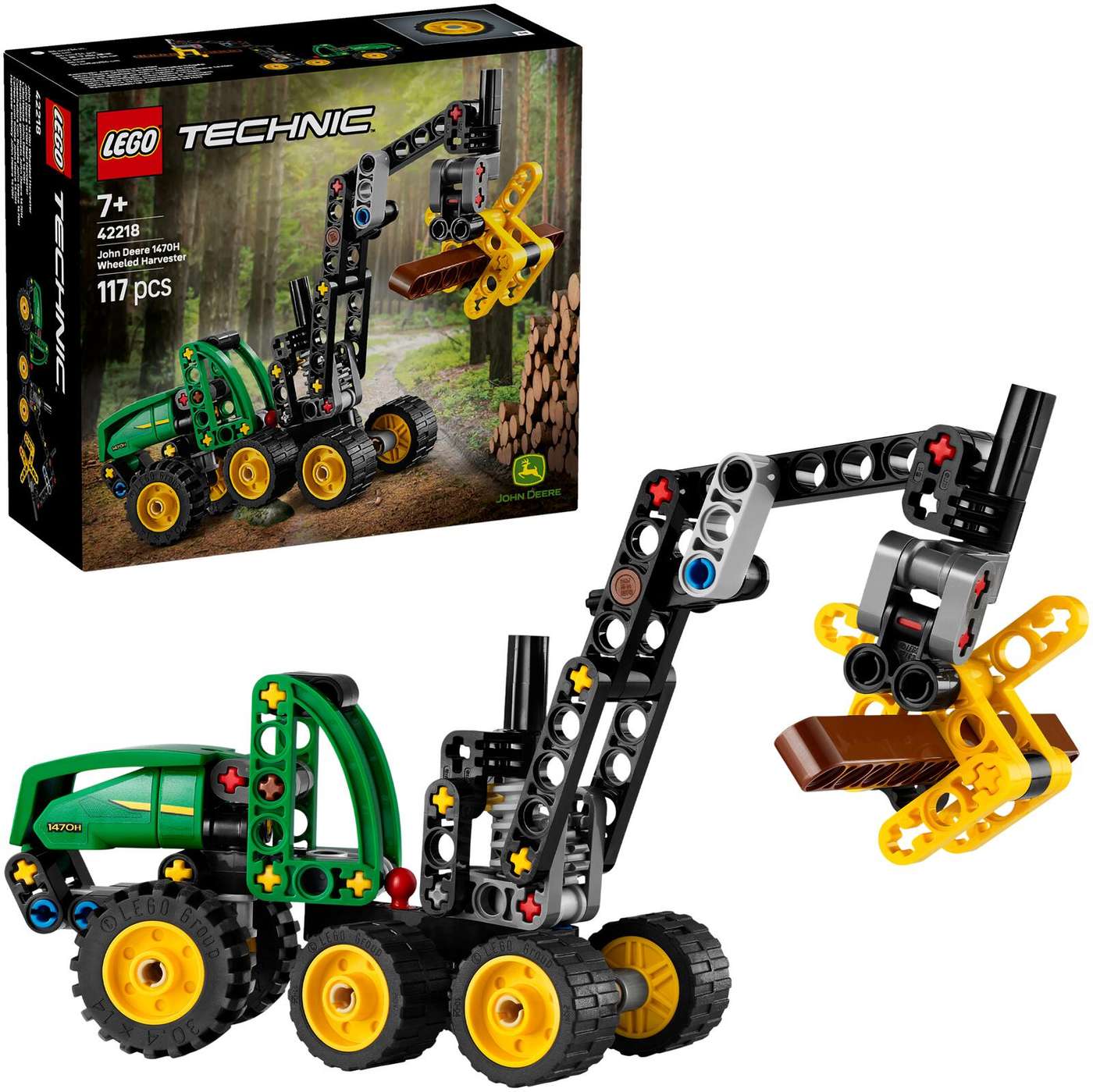 LEGO® Technic 42218 Колесный харвестер John Deere 1470H