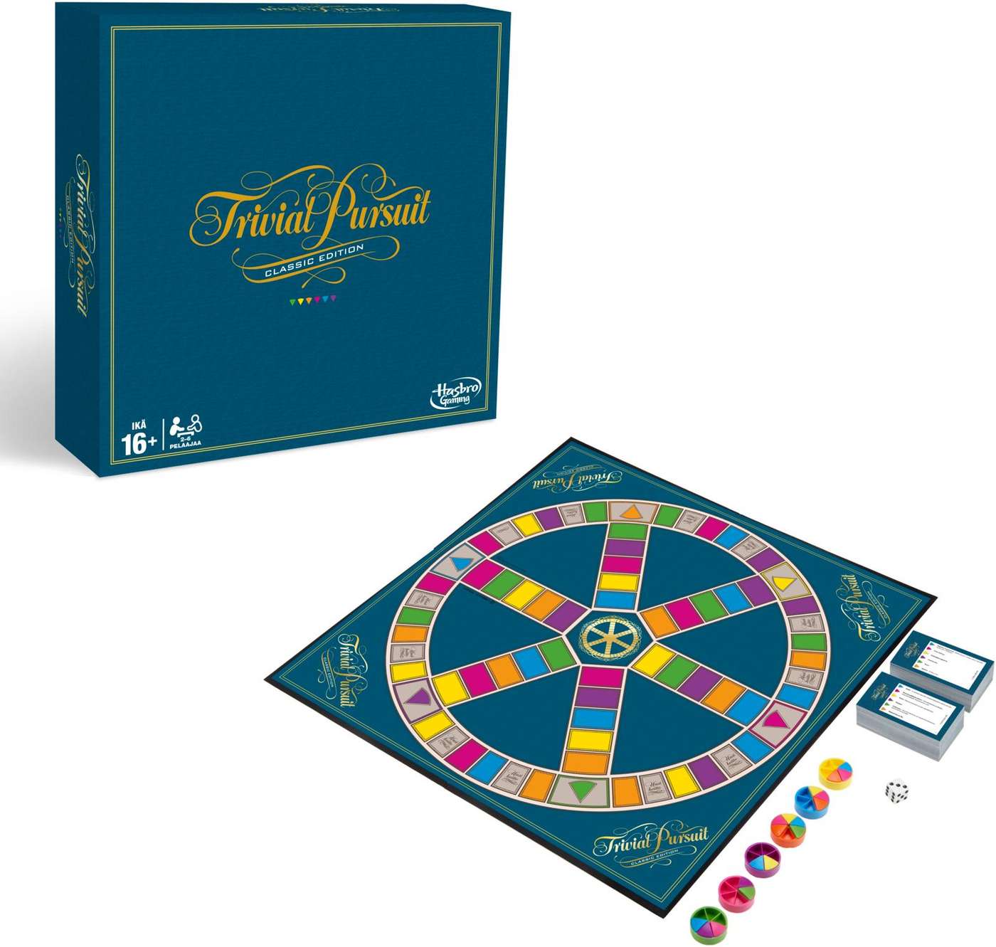 Настольная игра Hasbro Gaming Trivial Pursuit Classic Edition