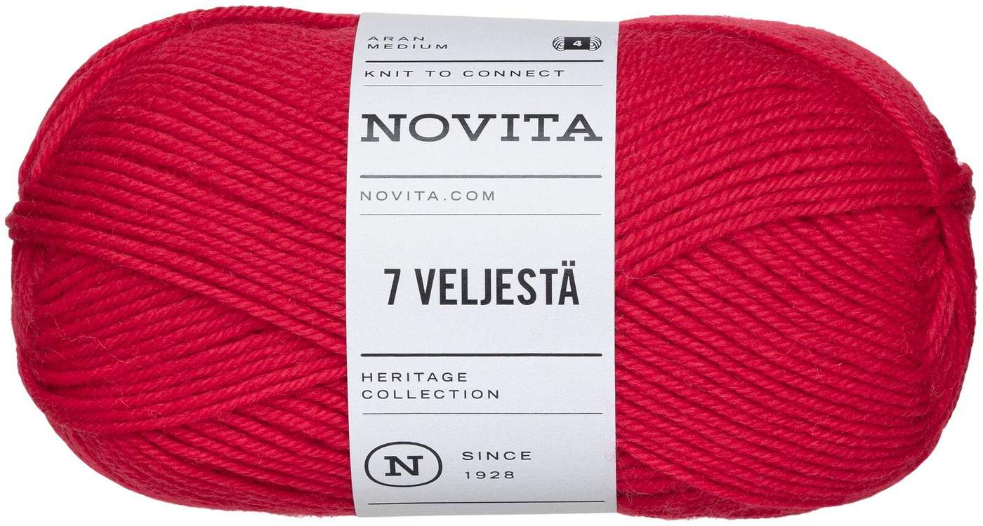 Novita Lanka 7 от Velje 100 г Рождество 549 (цвет Рождество)