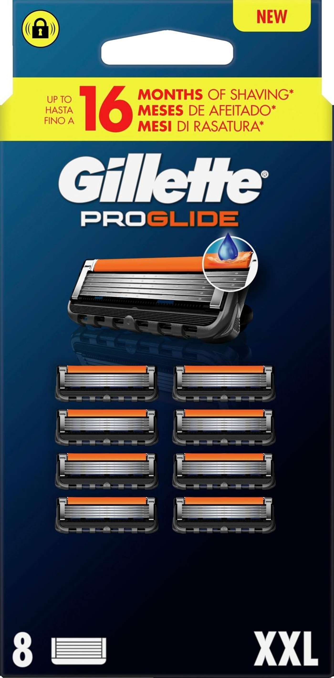 Лезвия Gillette Proglide 8шт.