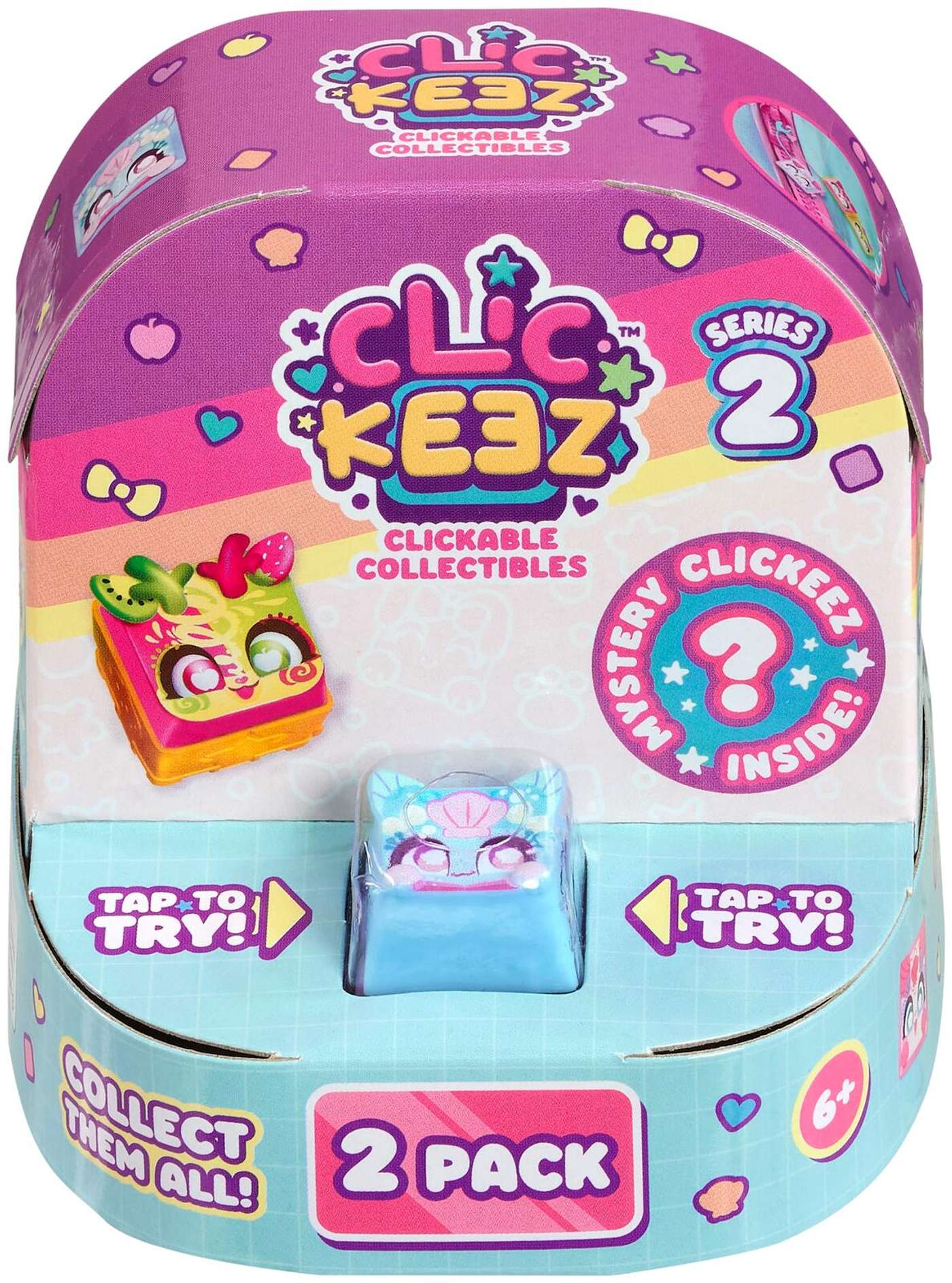 Брелок-непоседа Clickeez Twin Pack