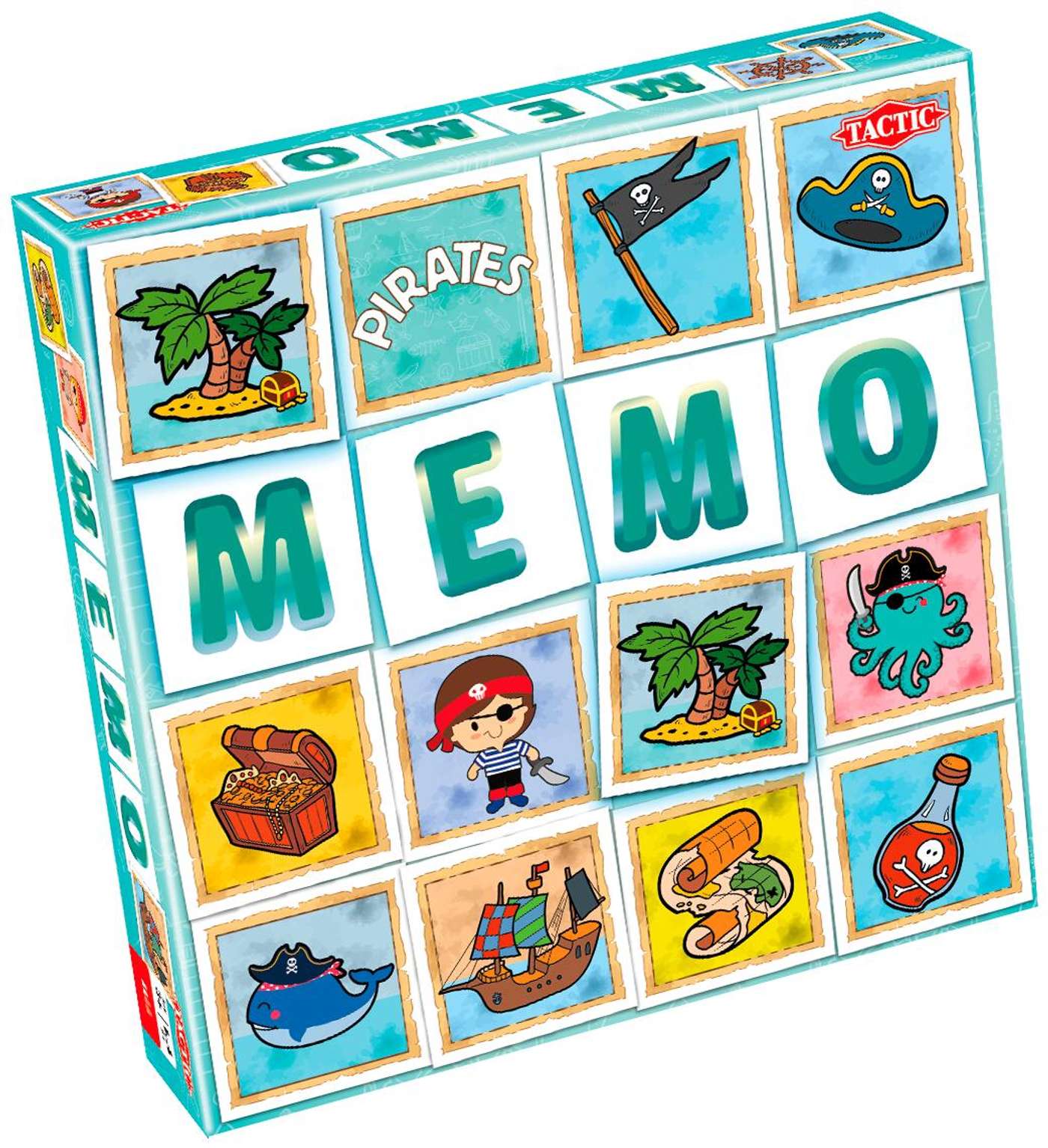 Тактическая игра на память Memo Pirates