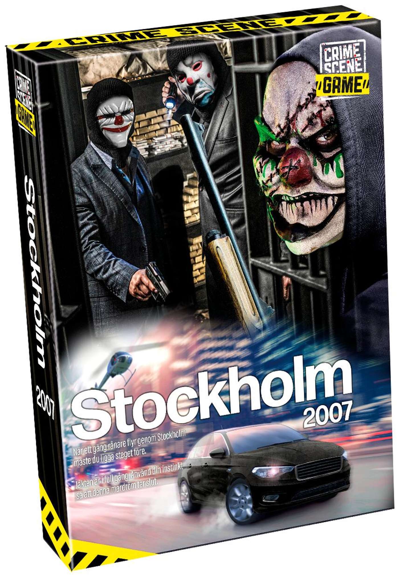 Тактическая настольная игра «Место преступления Стокгольм 2007 SE»