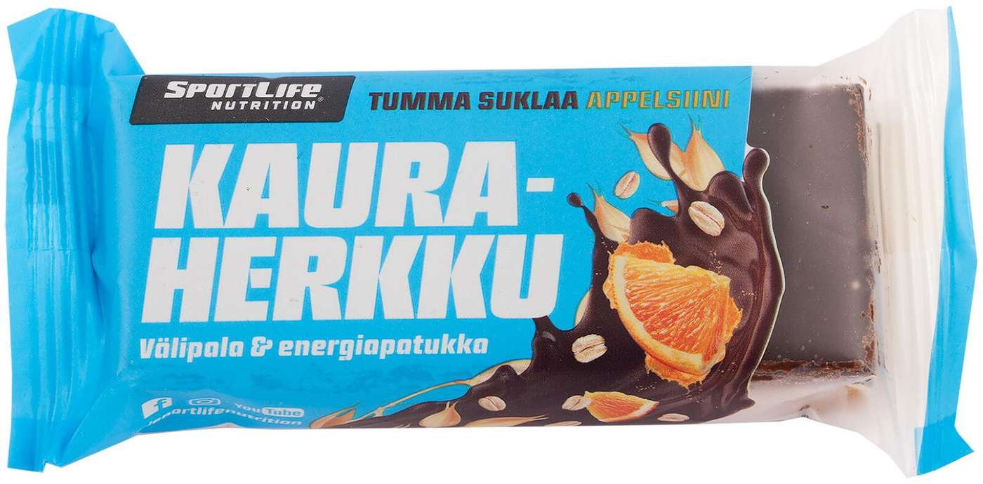 SportLife Nutrition Овсяное лакомство 70г Энергетический батончик Темный шоколад-апельсин