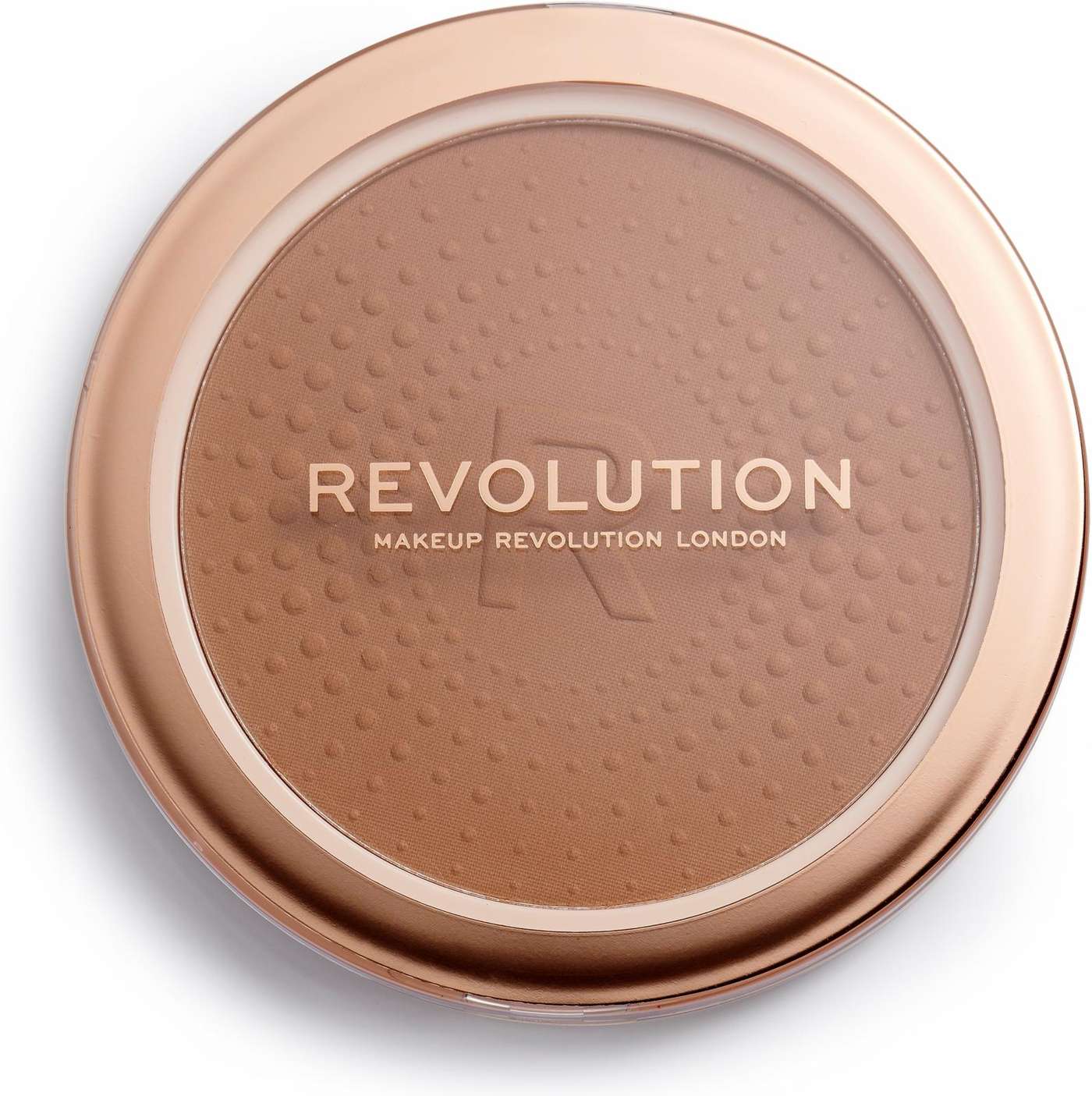 Makeup Revolution Mega Bronzer 02 - Теплая солнцезащитная пудра теплого тона