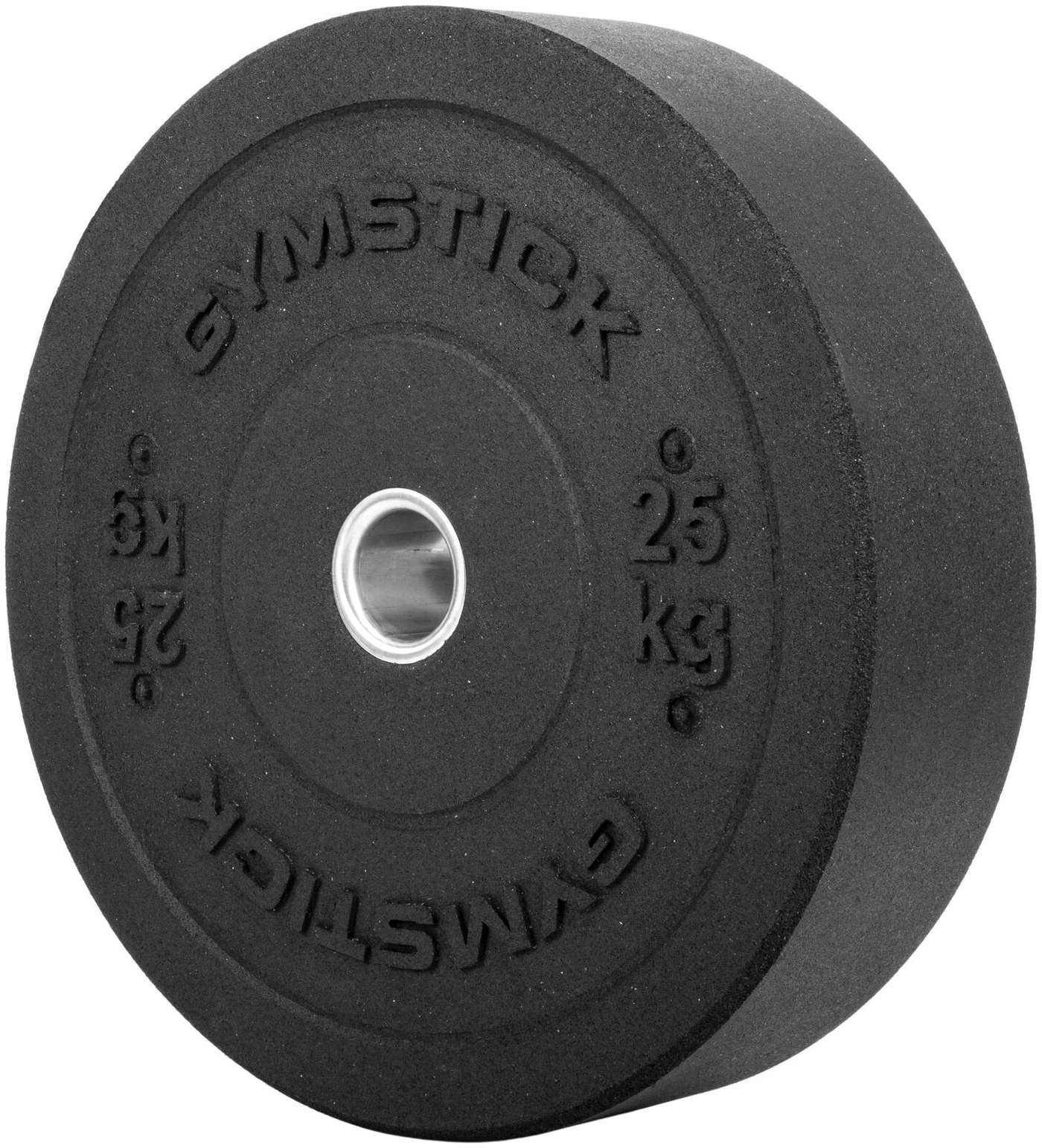 Грузик Gymstick Hi-Impact Bumper (размер 25 кг, цвет черный)
