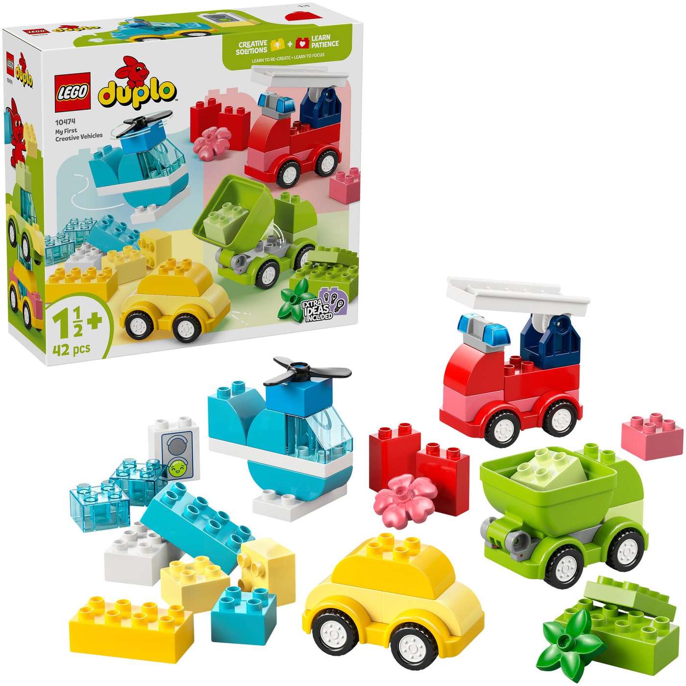 LEGO® DUPLO My First (10474) Креативные транспортные средства