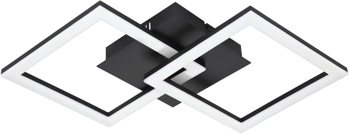 EGLO Потолочный светильник Connect. z Paranday-Z LED 21, 5Вт 52, 5х31см черный / белый (цвет черный / белый)