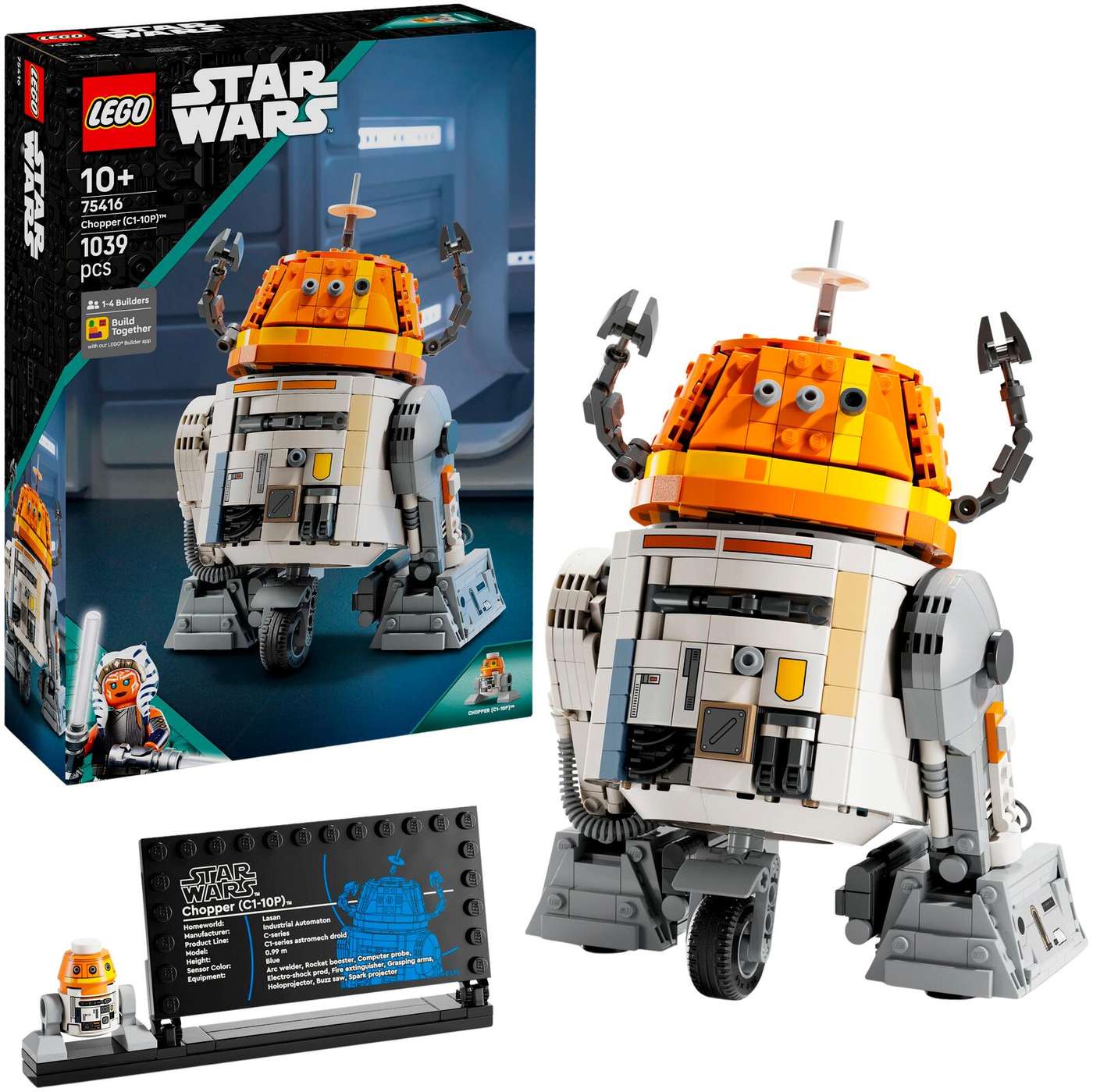 LEGO® Star Wars 75416 Асока™ Астромеханический дроид-чоппер (C1-10P)™