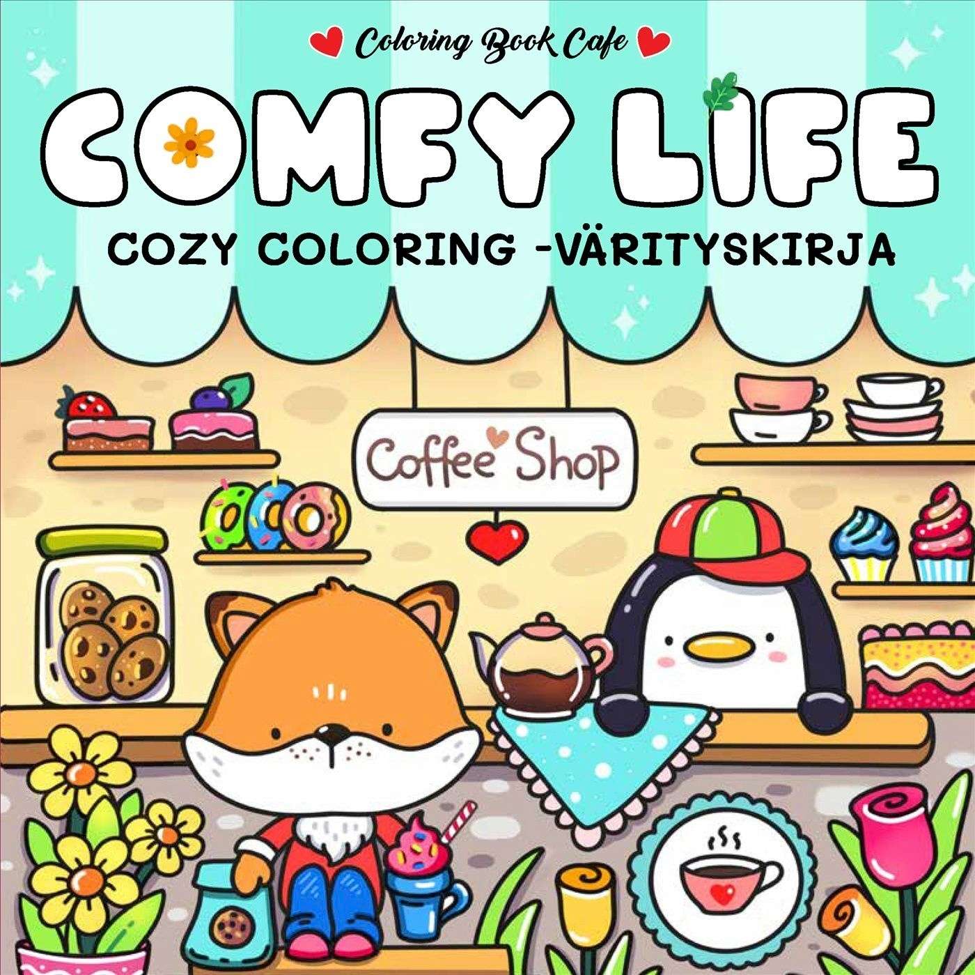 Comfy Life - Уютная раскраска-раскраска