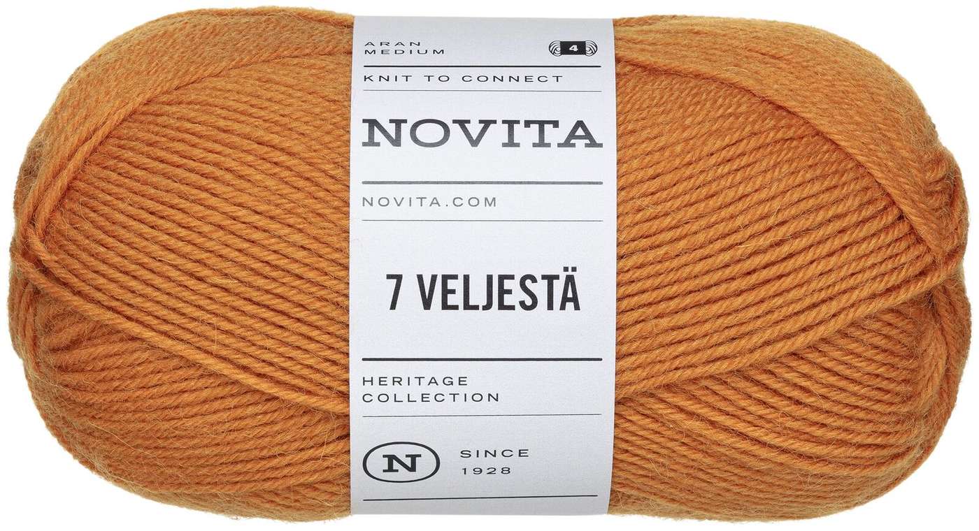 Нить Novita 7 от Velje 100 г hapero 273 (цвет испортить)