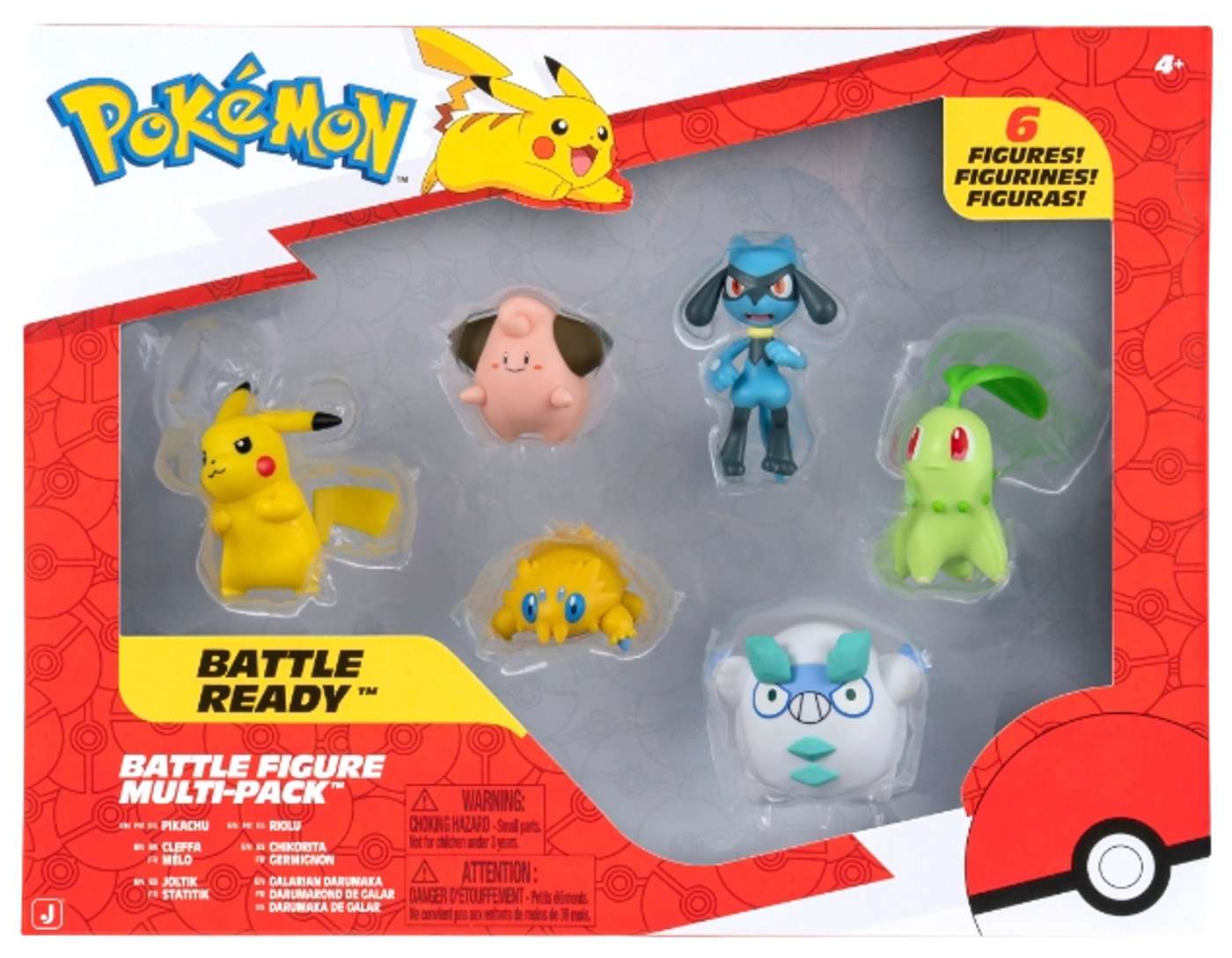 Набор фигурок персонажей Pokemon 6