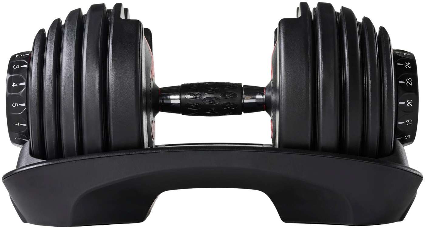 Регулируемая гантель Bowflex 552i SelectTech, 2-24 кг (цвет Черный)