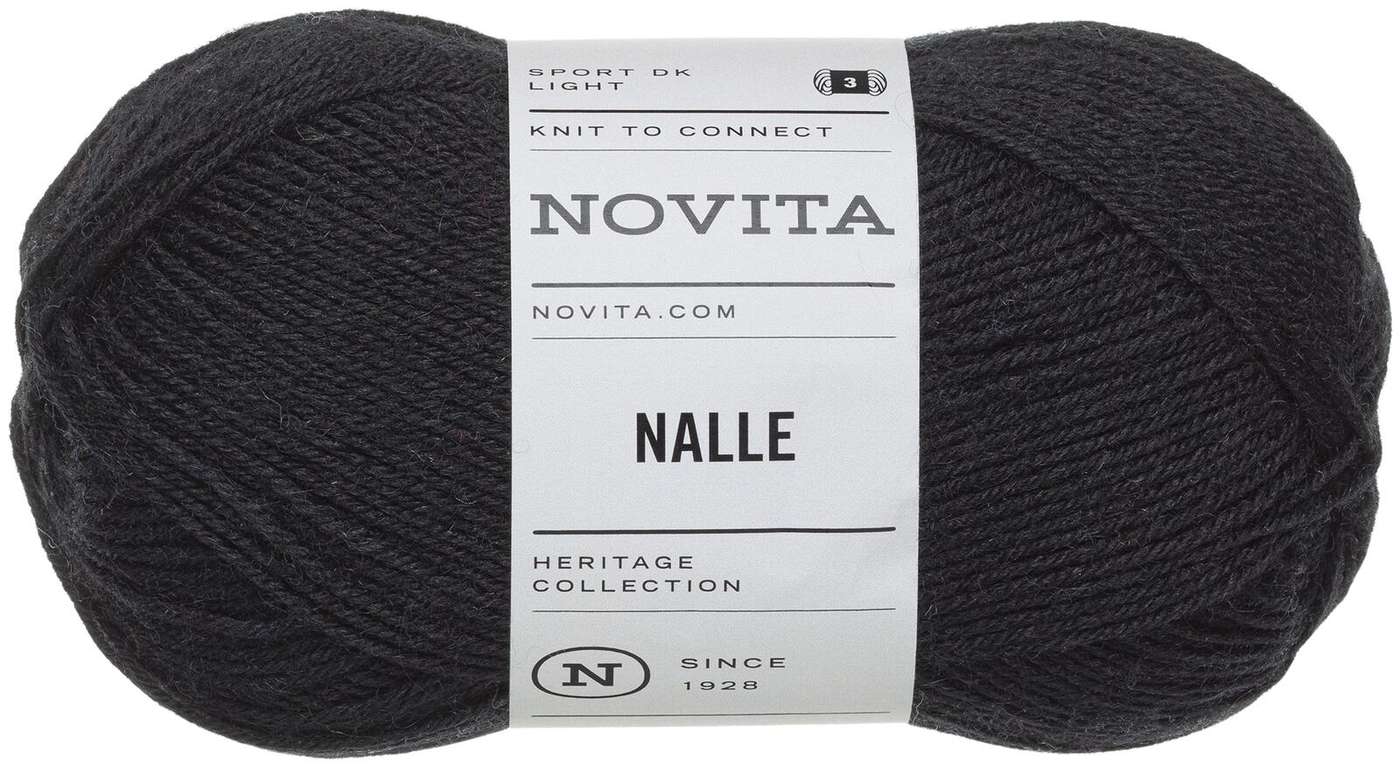 Novita Мишка Тедди 100г 099 сажа (цвет сажа)