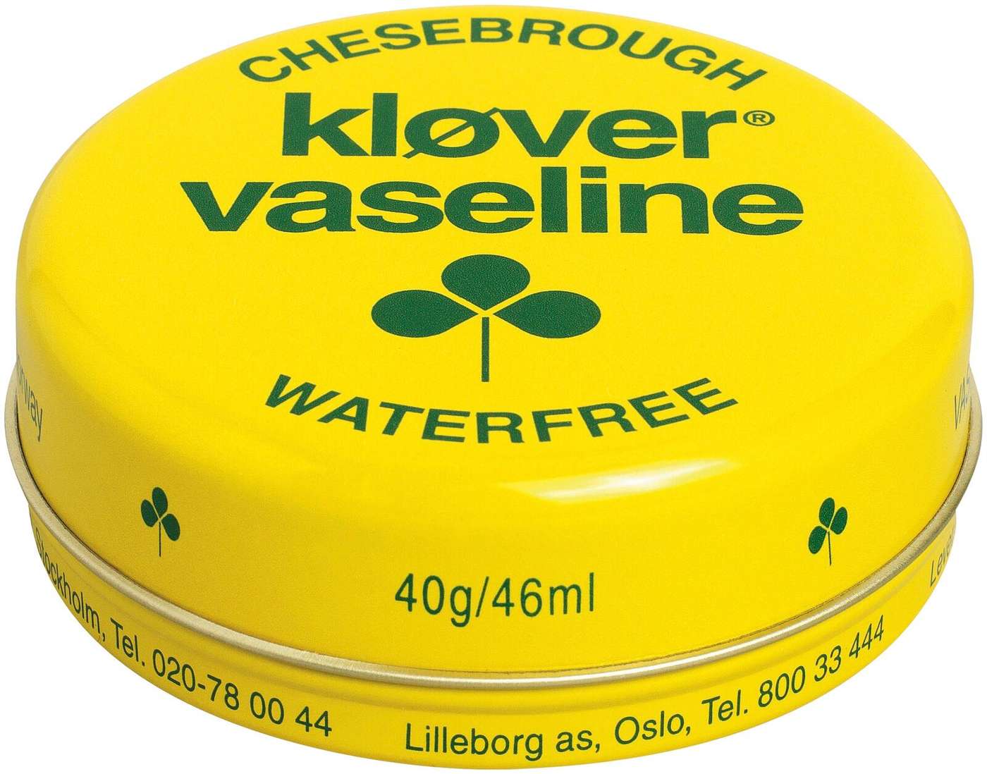 Klöver Оригинальный вазелин в жестяной банке 40 г x24 шт.
