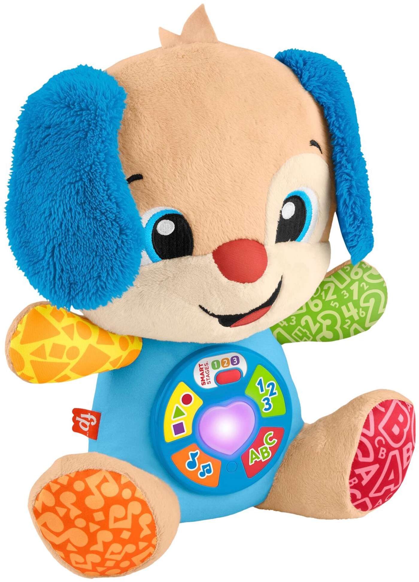 Развивающая мягкая игрушка Fisher-Price Смейся и учись Smart Stages Puppy