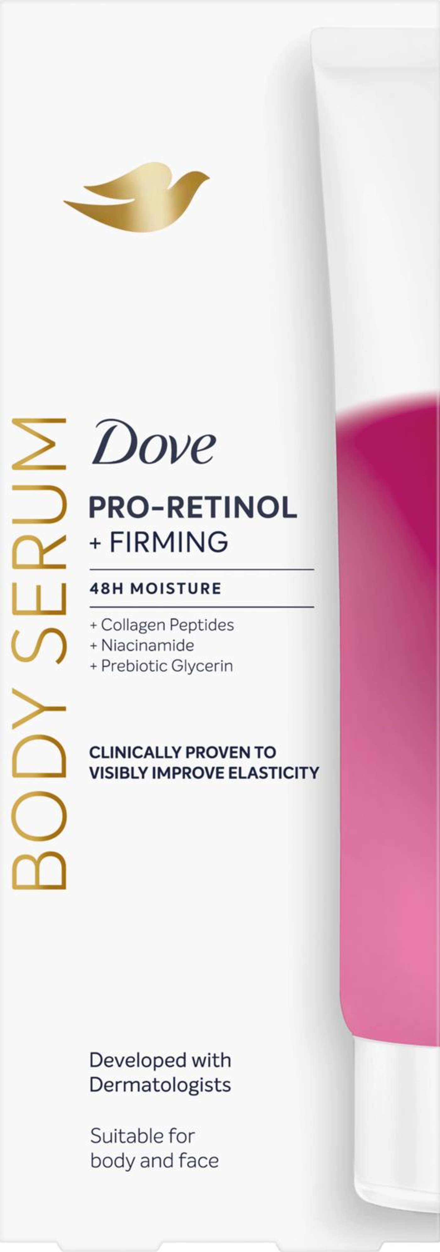 Dove Про-Ретинол + Укрепляющая сыворотка для тела 200 мл