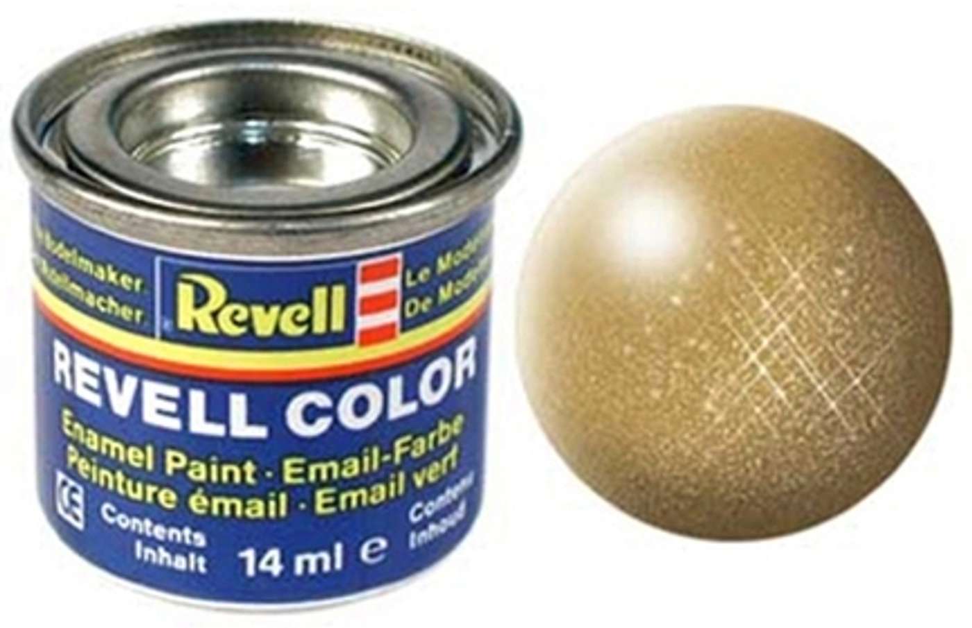 Краска Revell 14мл 94 золотой металлик (цвет золото)