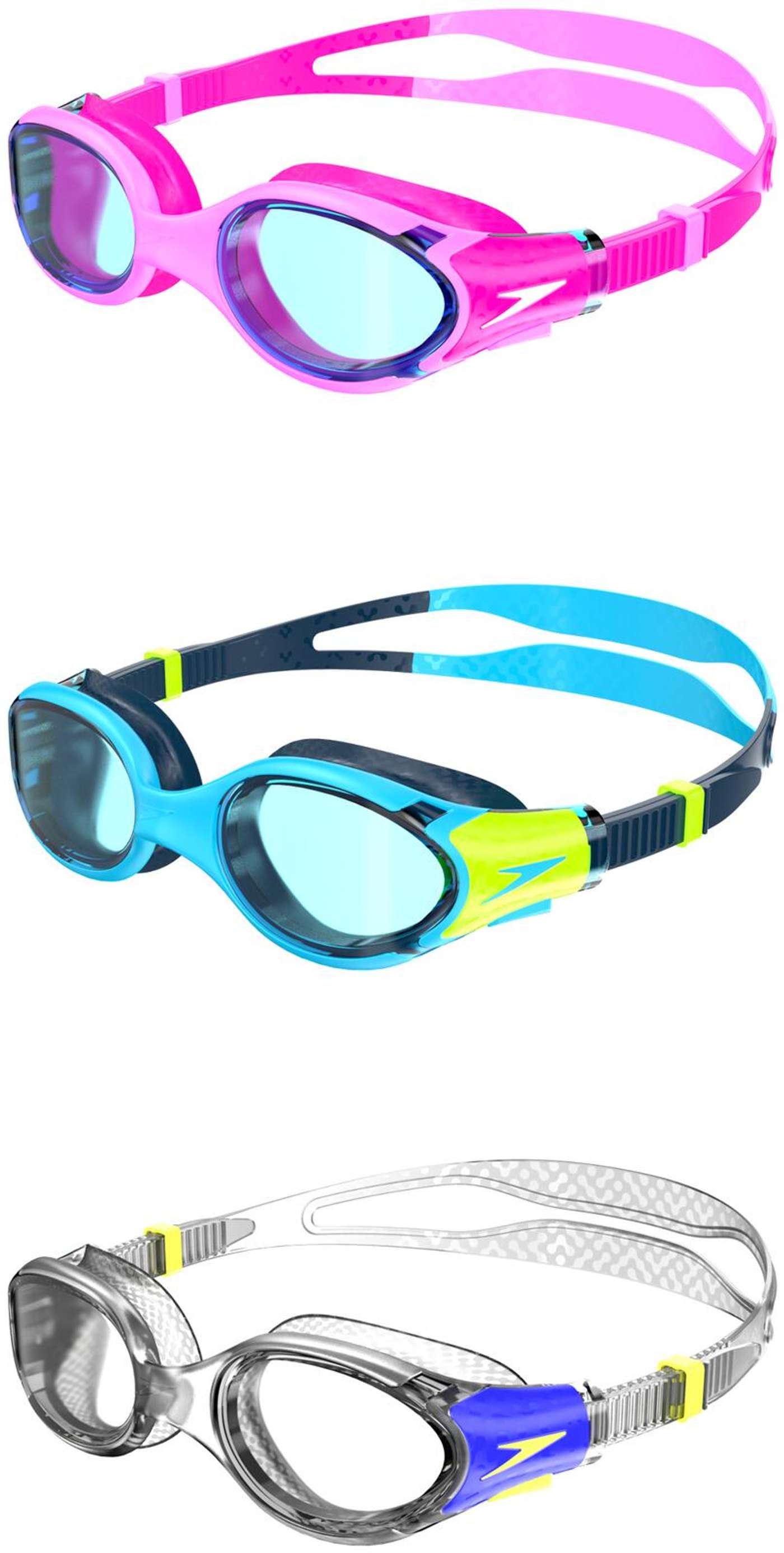 Детские очки для плавания Speedo Biofuse 2. 0, разные