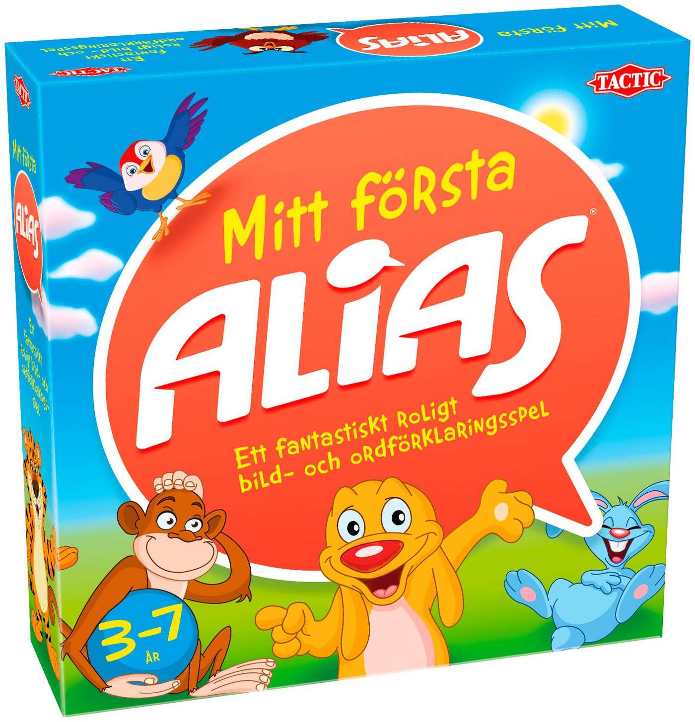 Тактическая настольная игра Mitt första Alias ​​на шведском языке