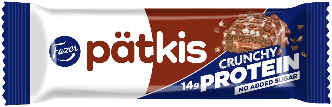 Протеиновый батончик Fazer Pätkis Crunchy 45г