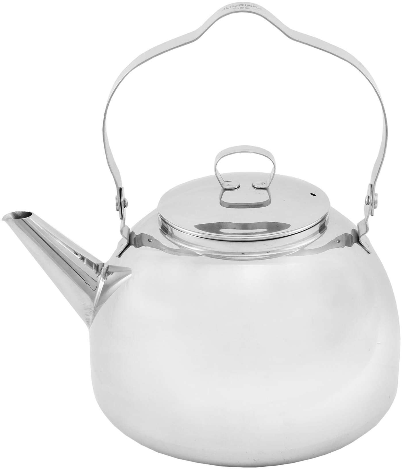 Костровый кофейник Muurikka 1, 5 л, нержавеющая сталь (цвет СТАЛЬ)