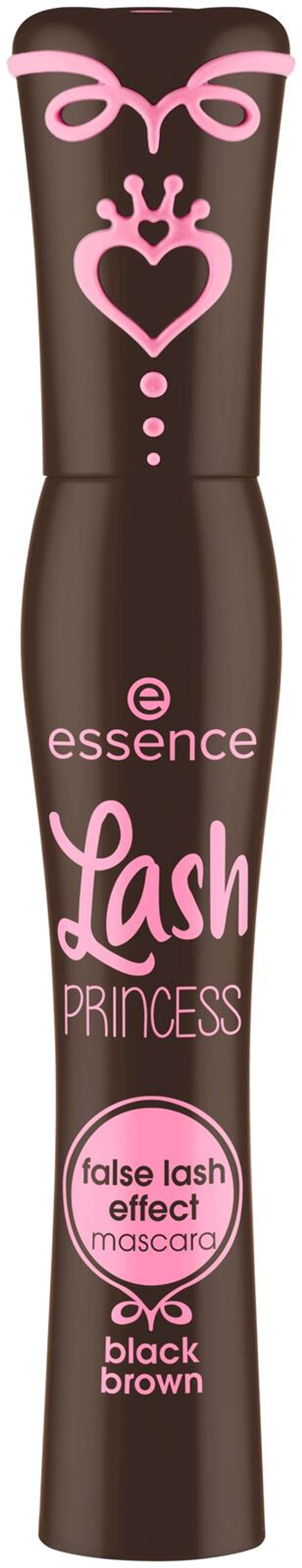 Essence Lash PRINCESS тушь для ресниц с эффектом накладных ресниц черно-коричневая 12 мл